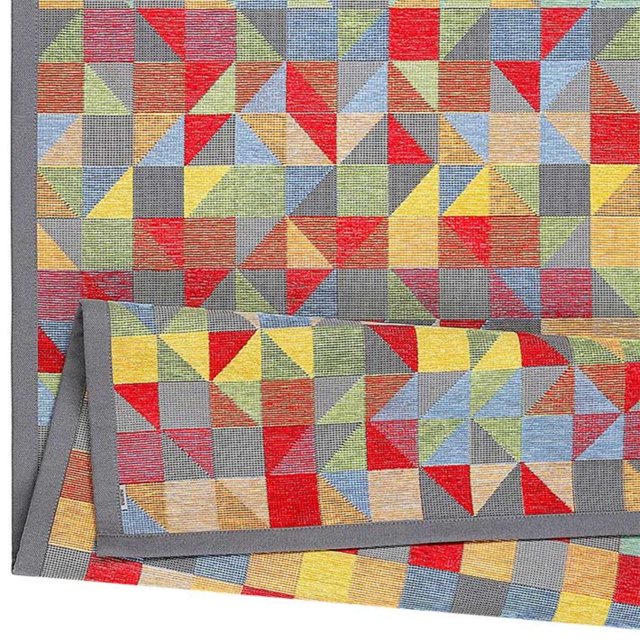 Narma EREDA kaksipuolinen puuvillamatto - Värikäs