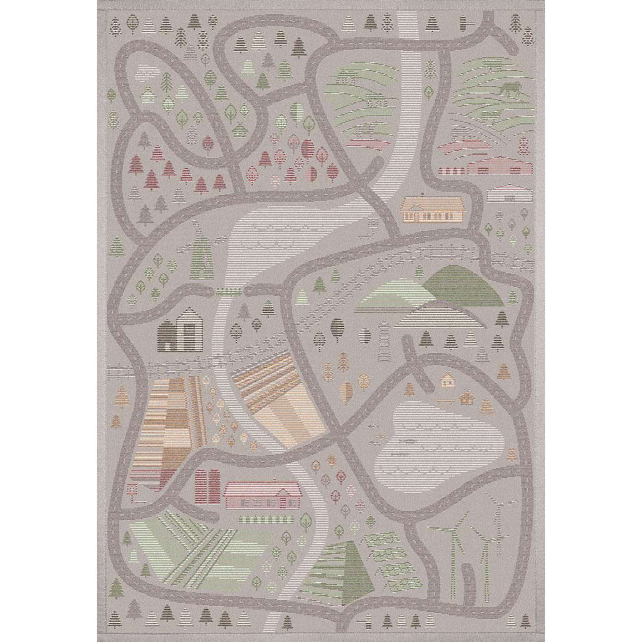 Narma ÜLEJÕE double-sided Cotton rug - Beige