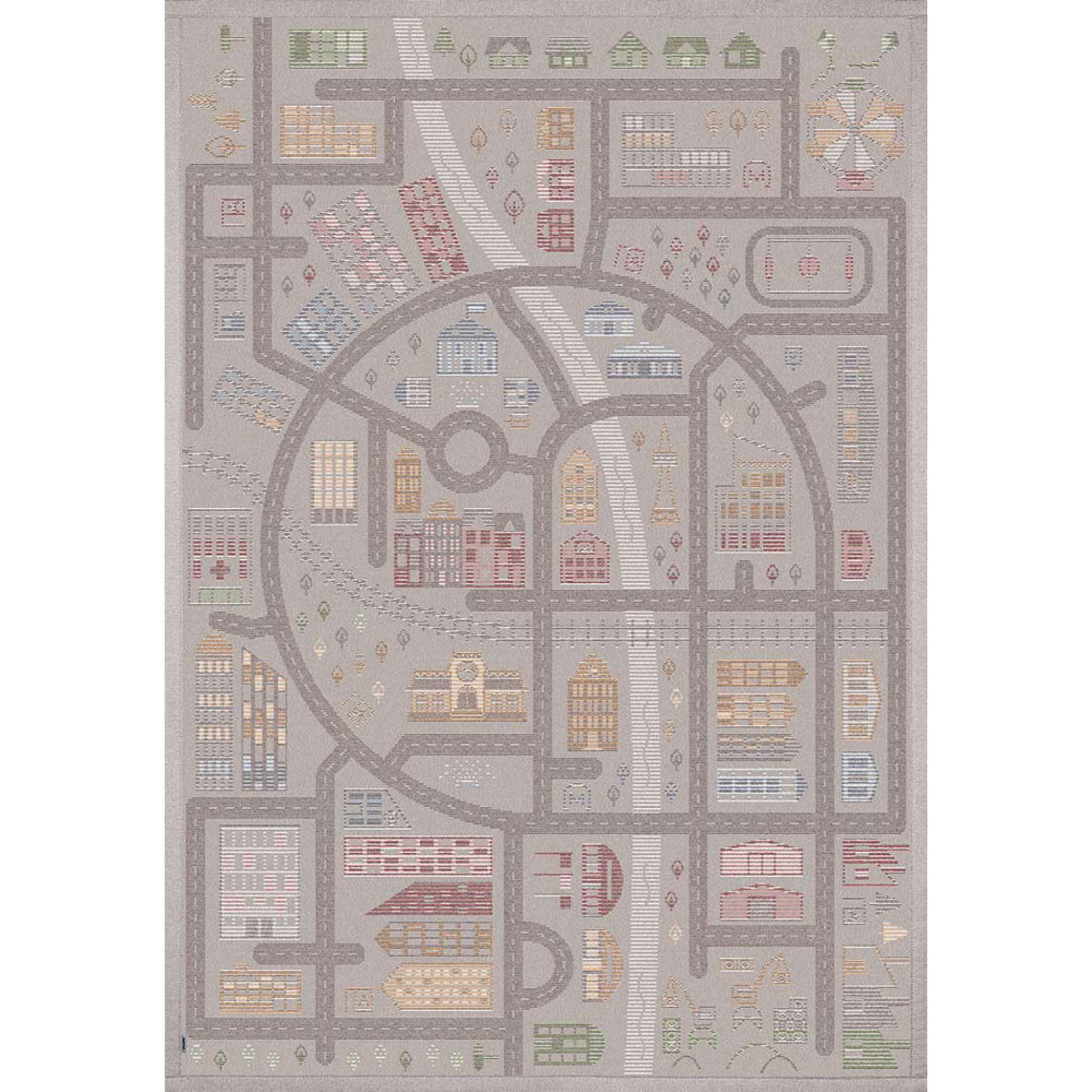 Narma ÜLEJÕE double-sided Cotton rug - Beige