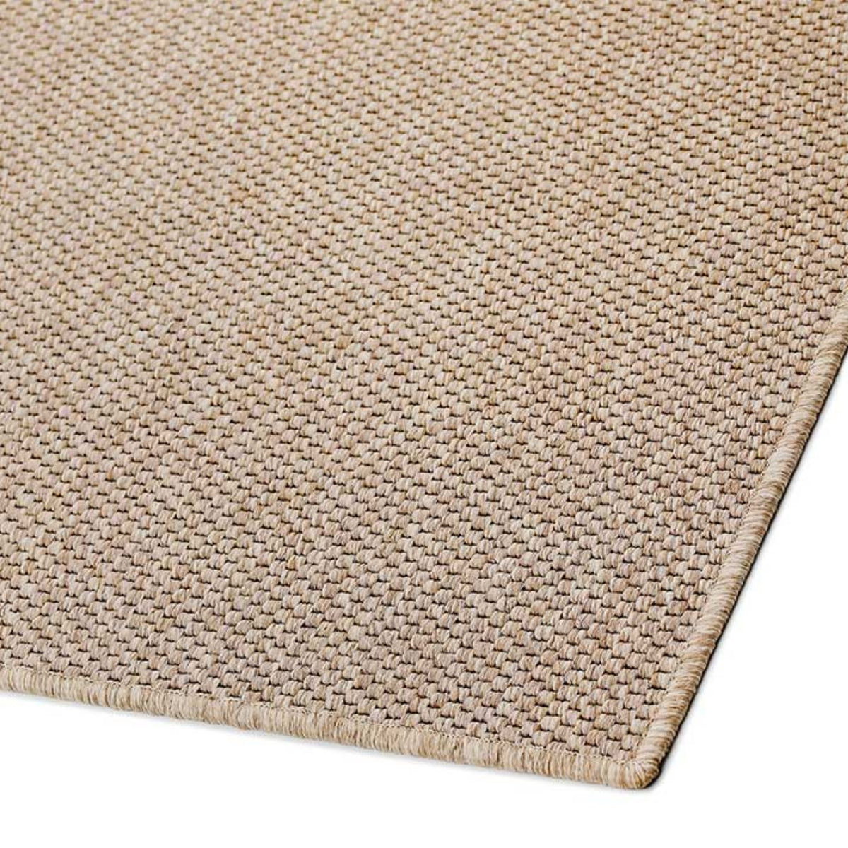 Narma BROOKLYN sileäksi kudottu matto, omalla mitalla - Beige