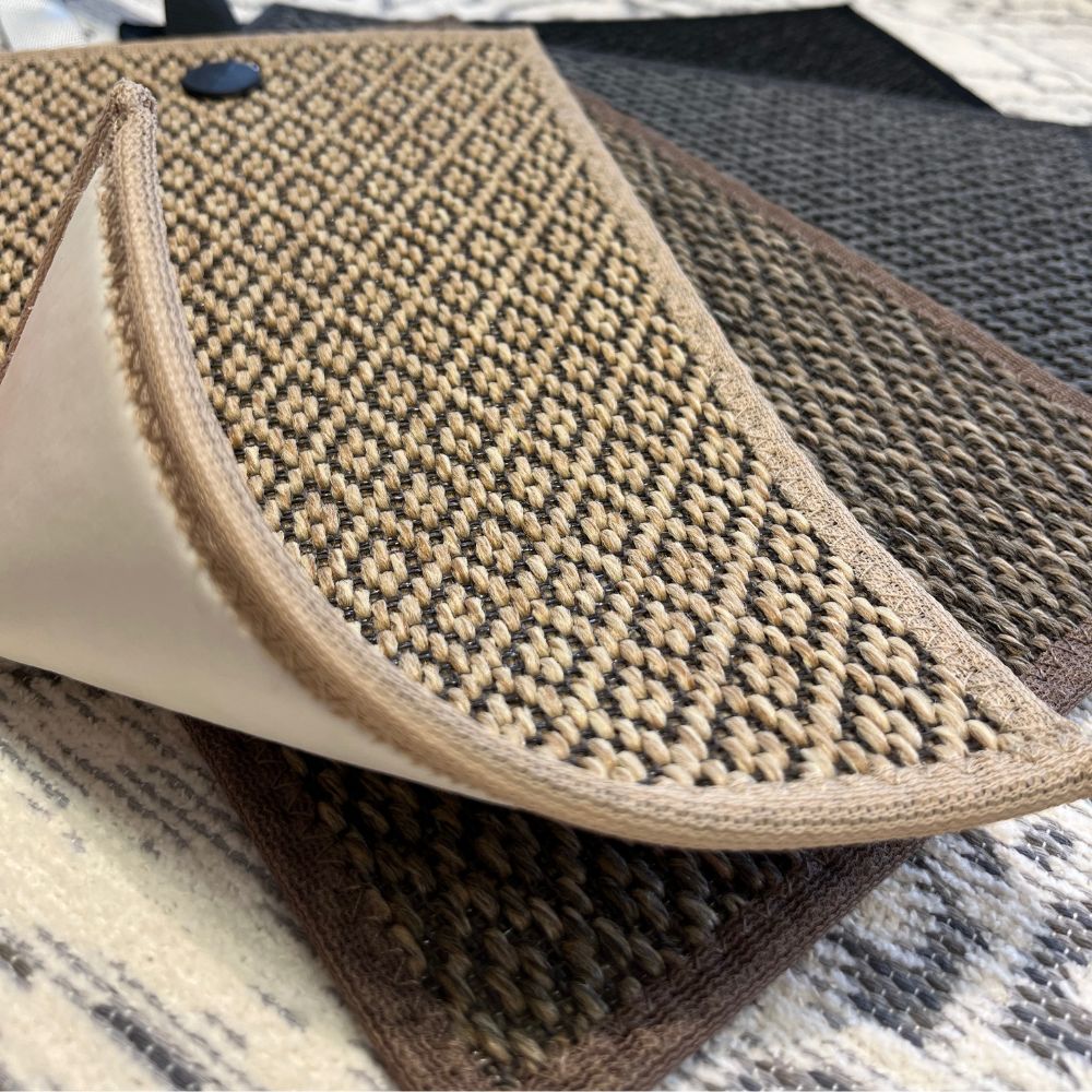 Narma BELLO Sileäksi kudottu matto, omalla mitalla - beige.