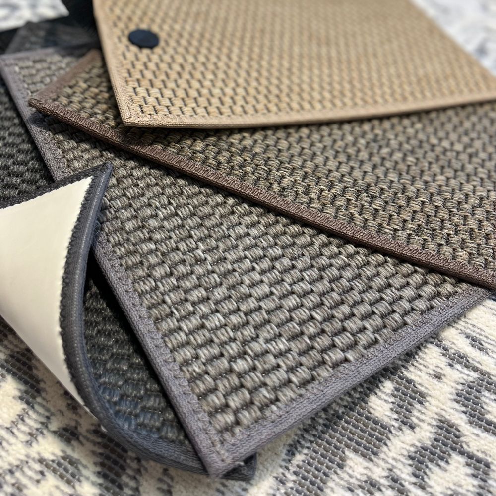 Narma BONO Flatweave rug, Custom Size - black