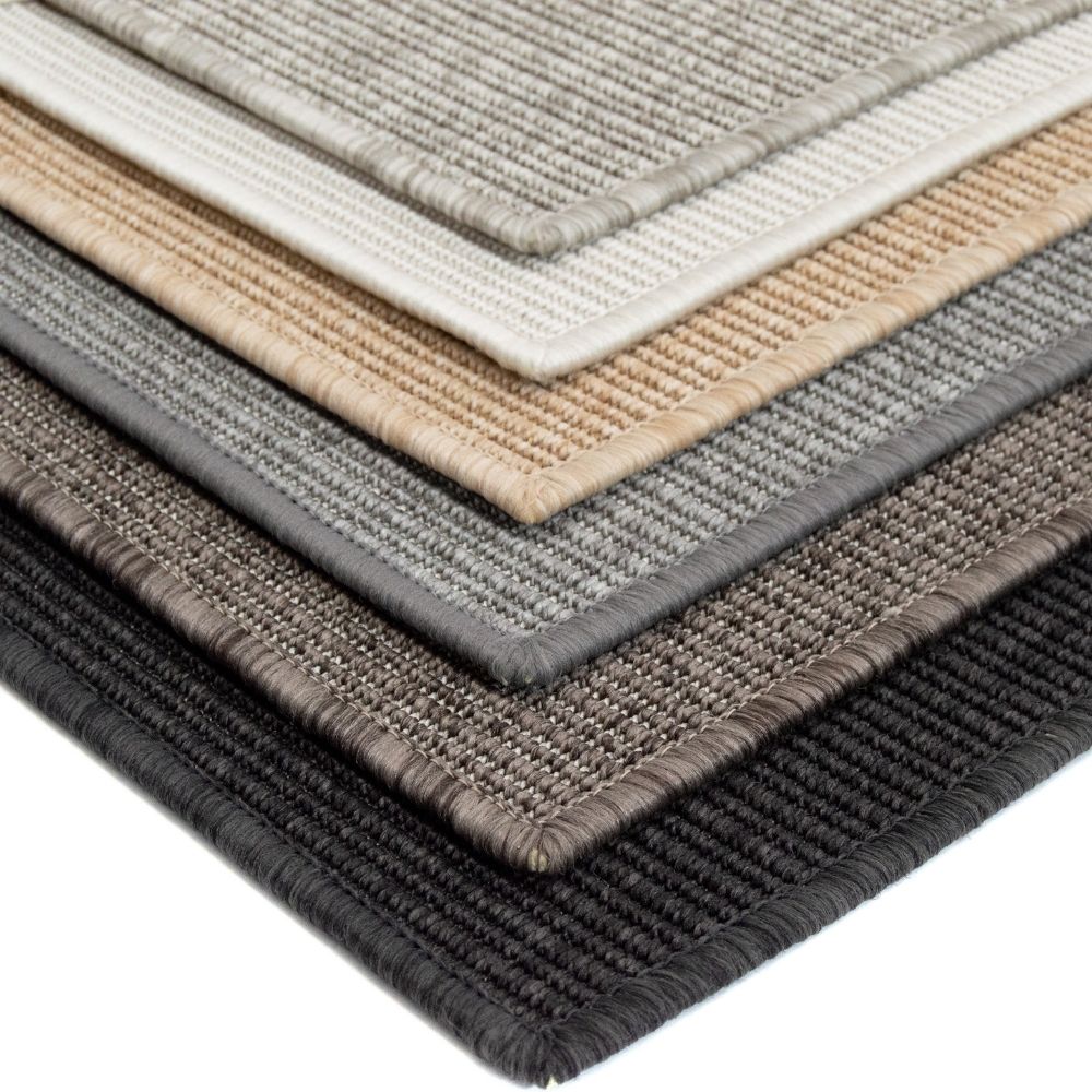Nature Easy-care rug 400 cm roll - dark gray