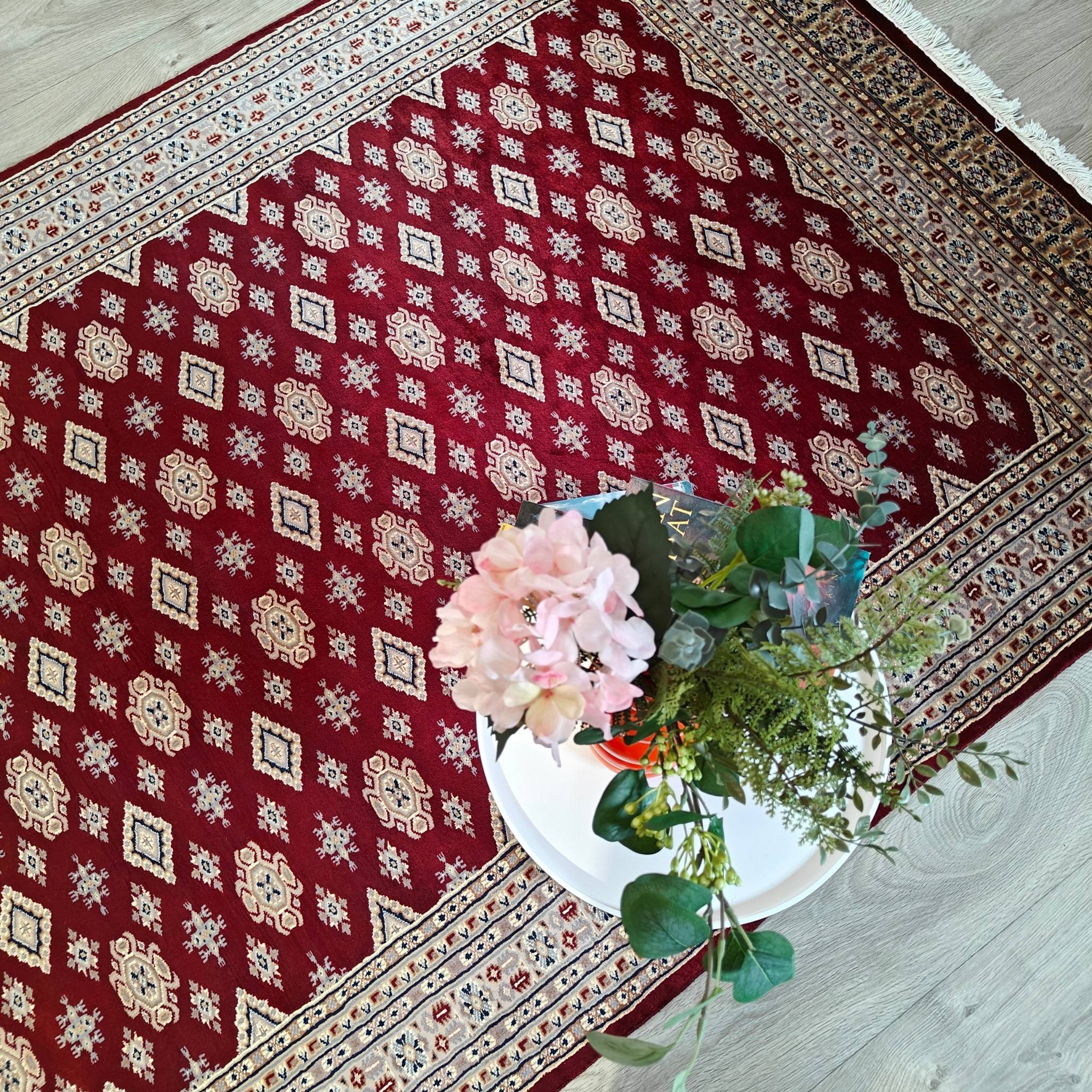 Pakistani Bokhara - red -171x248cm