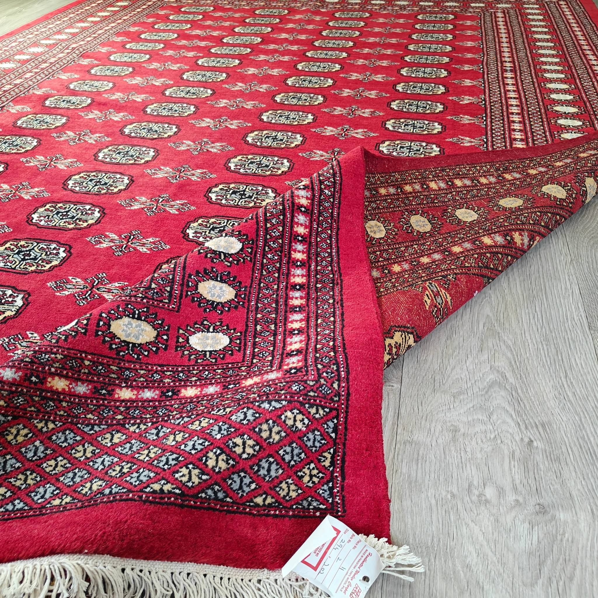 Pakistani Bokhara - red - 202x294cm