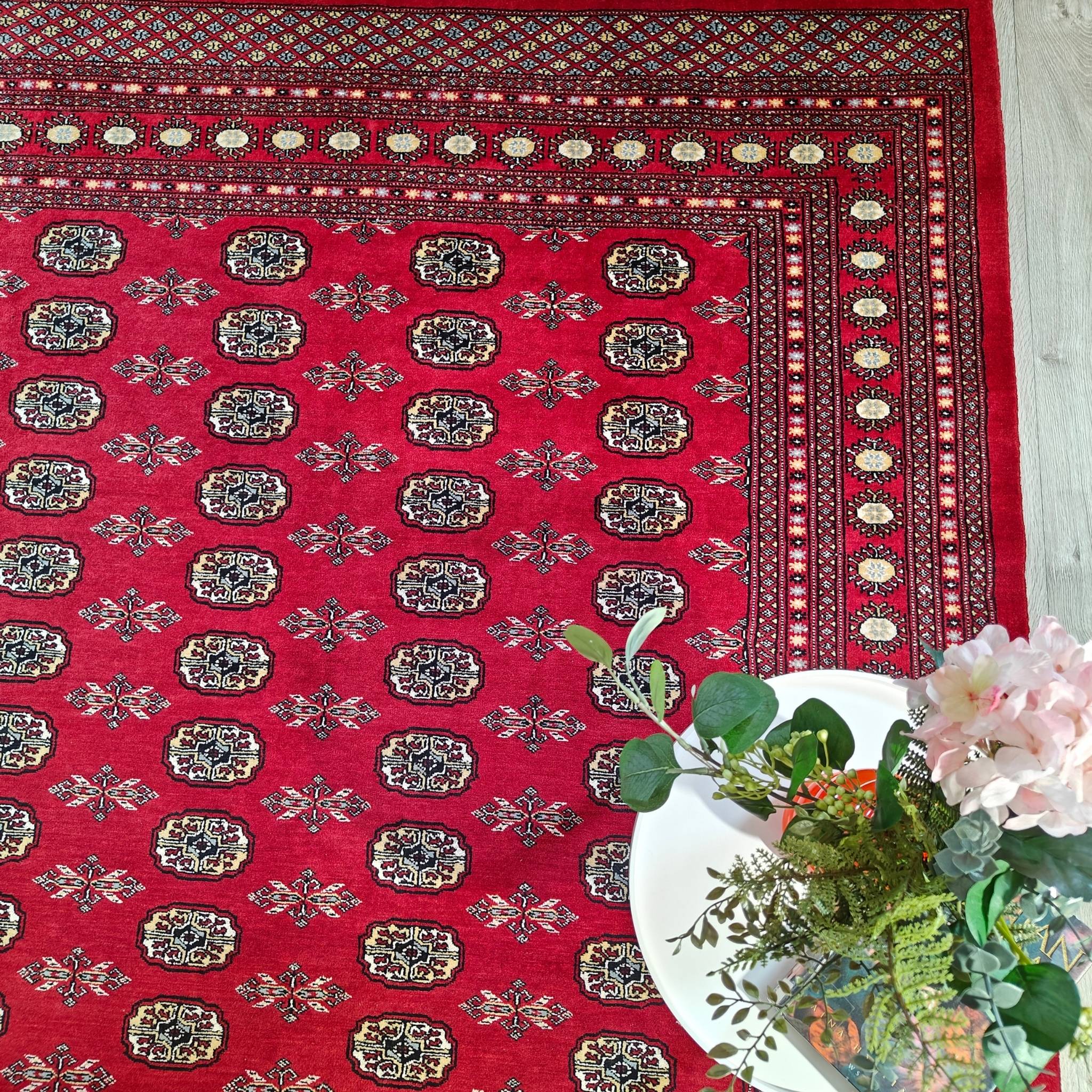 Pakistani Bokhara - red - 202x294cm