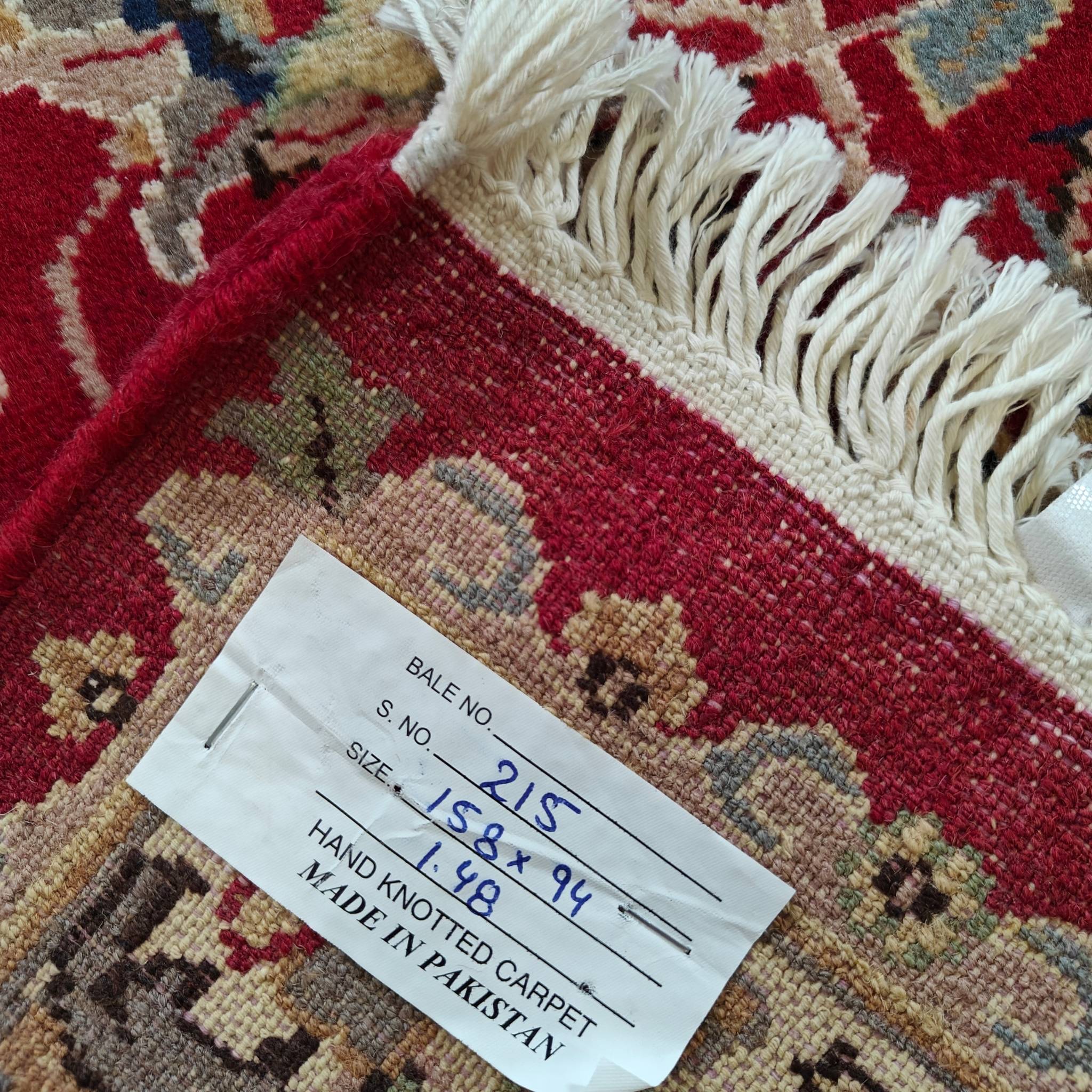 Pakistani Kashan - red - 94x158cm