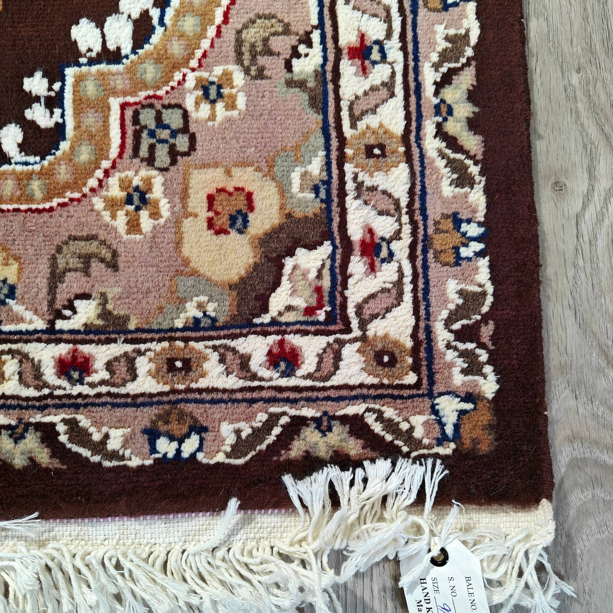 Pakistani Kashan - brown - 63x91cm