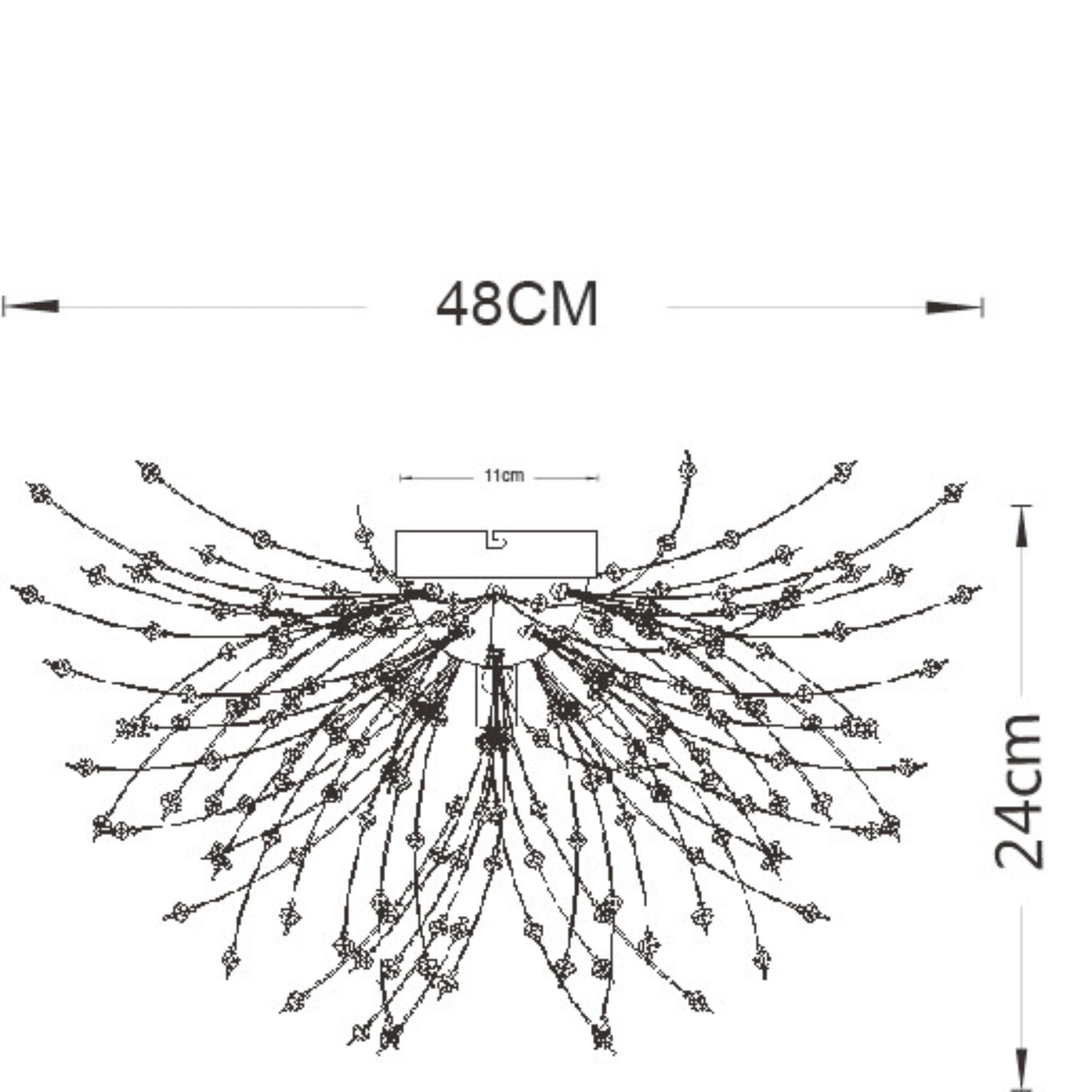 Pearls 225303-06 - Ceiling light - Chrome