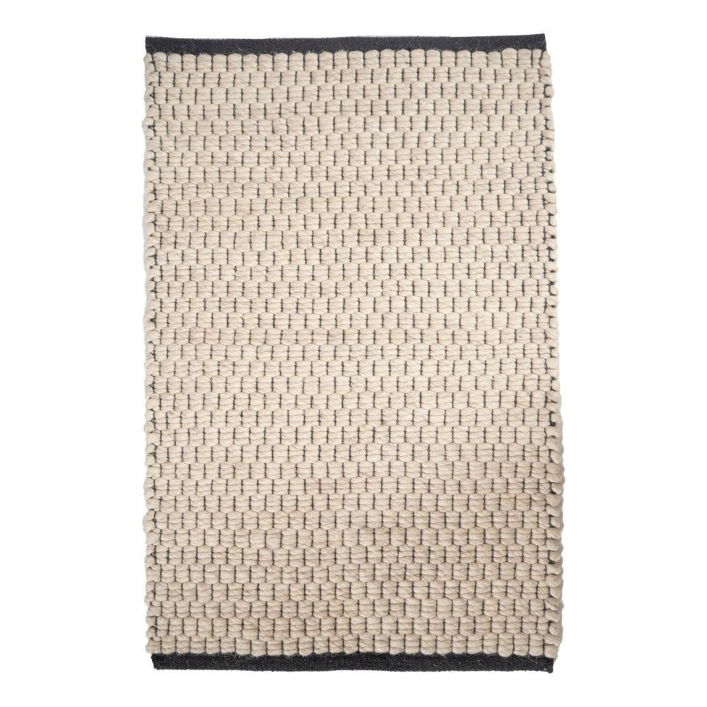 Tuisku Wool rug - natural white