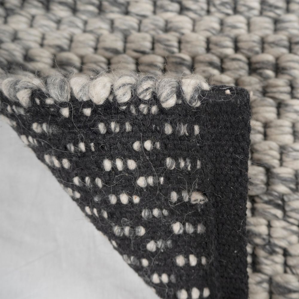 Tuisku Wool rug - light gray