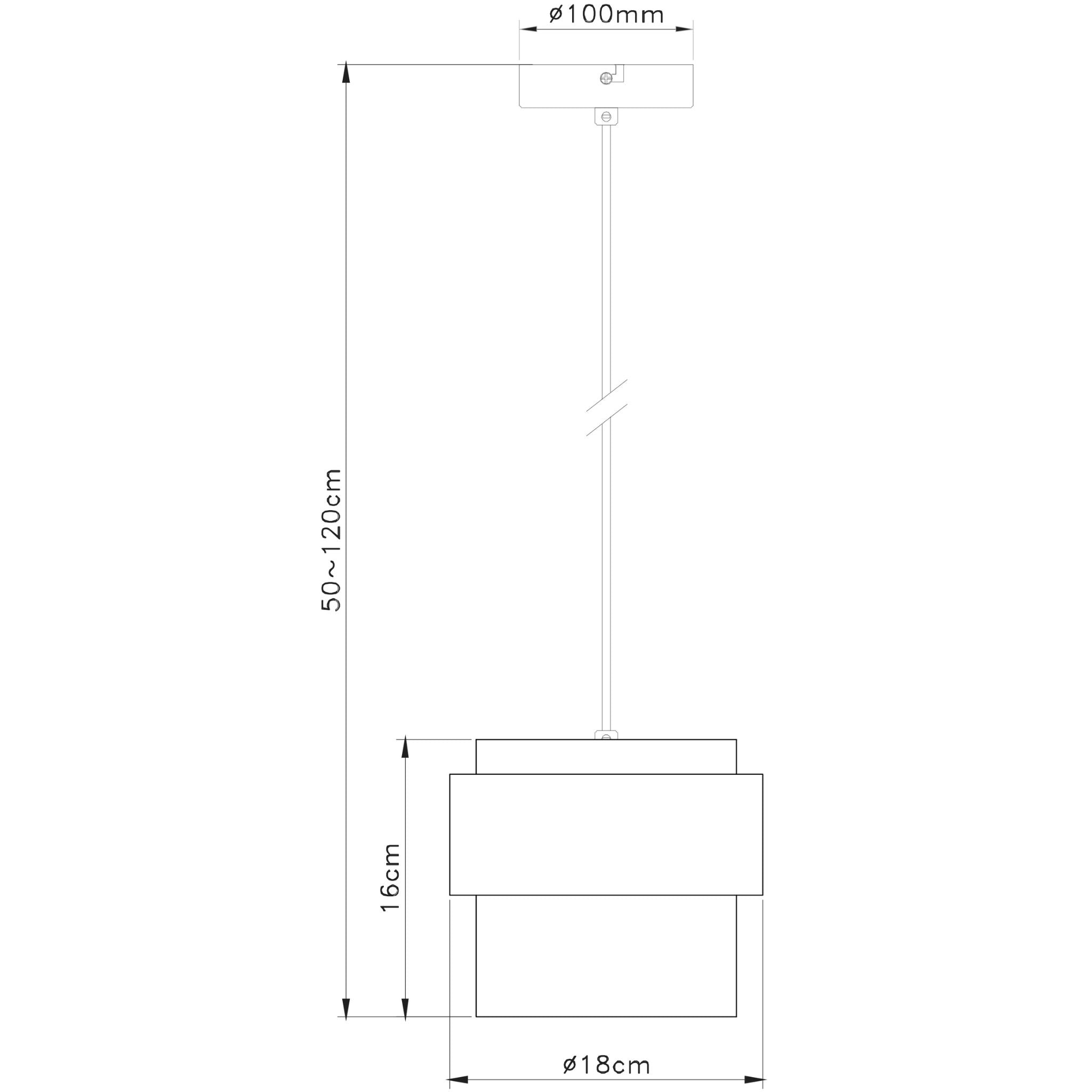 Quan 343901-06 - Riippuvalaisin - Kromi