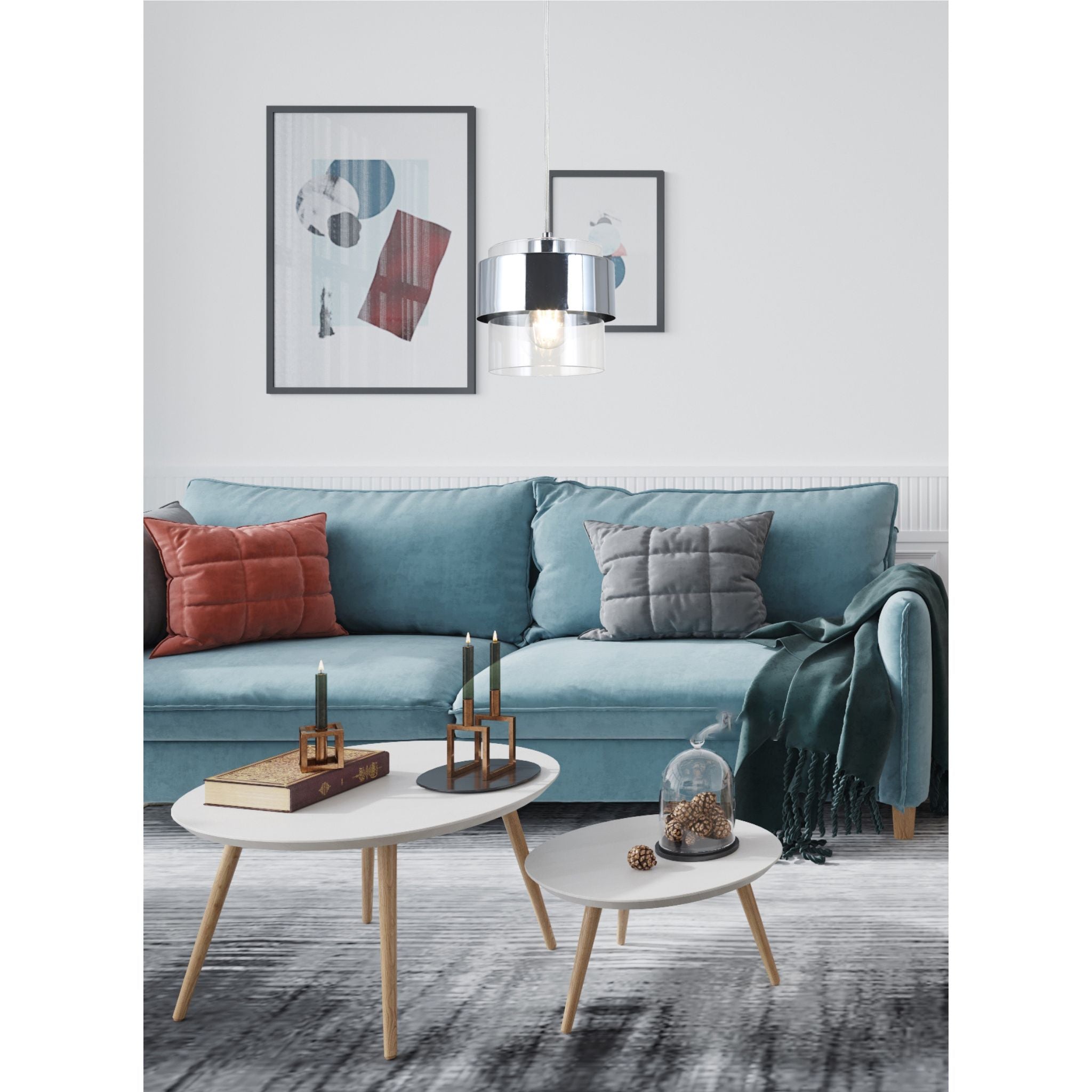 Quan 343901-06 - Riippuvalaisin - Kromi