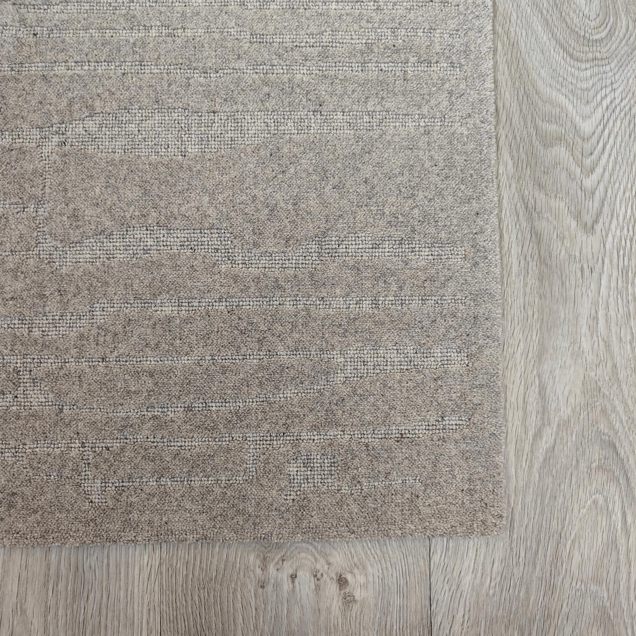 Rifts-H Wool rug - gray