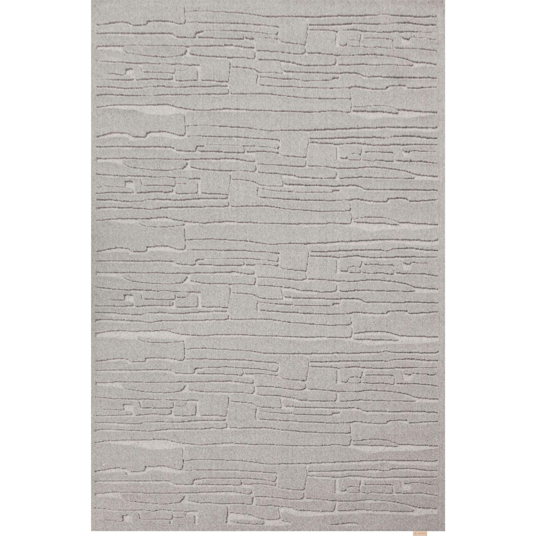 Rifts-H Wool rug - gray