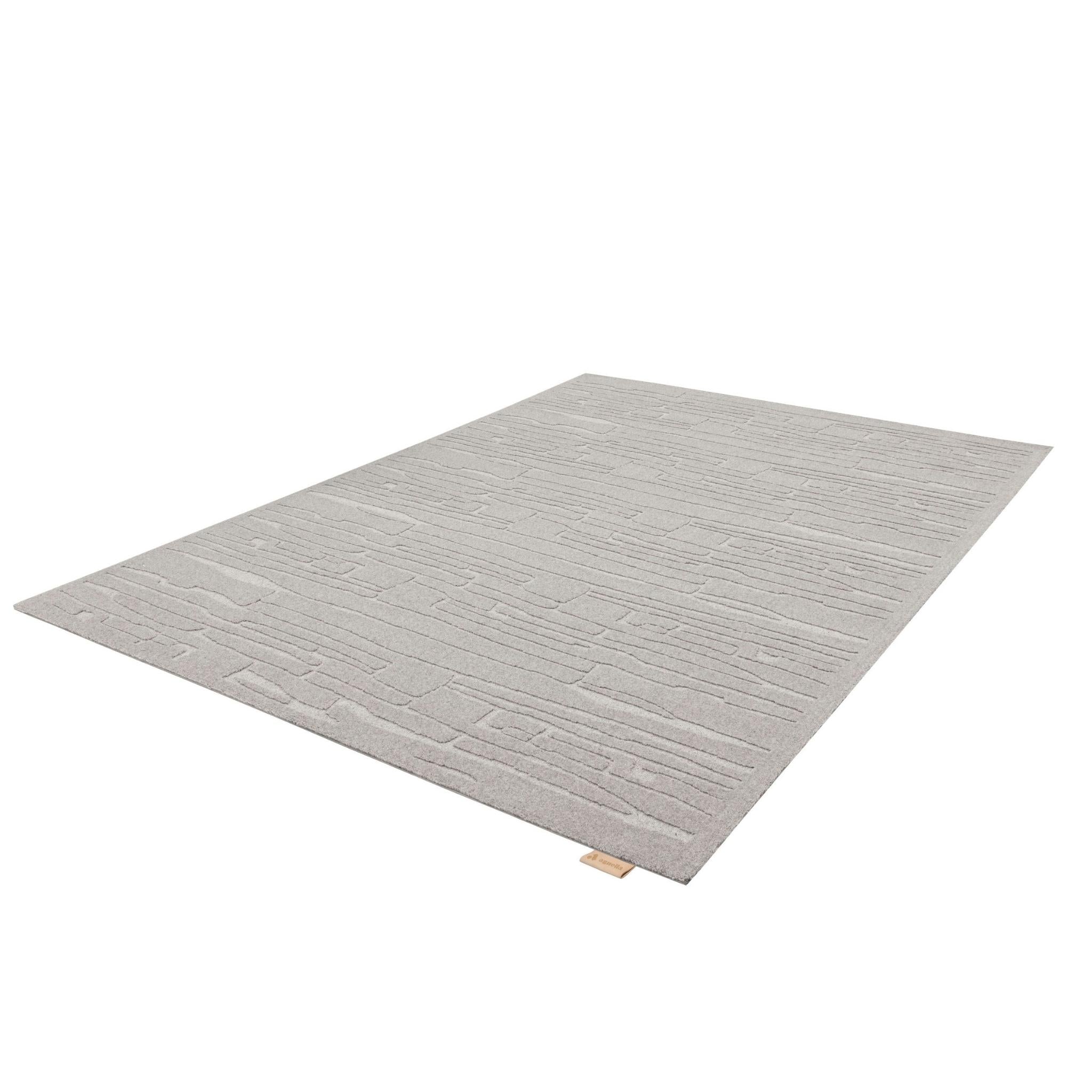 Rifts-H Wool rug - gray