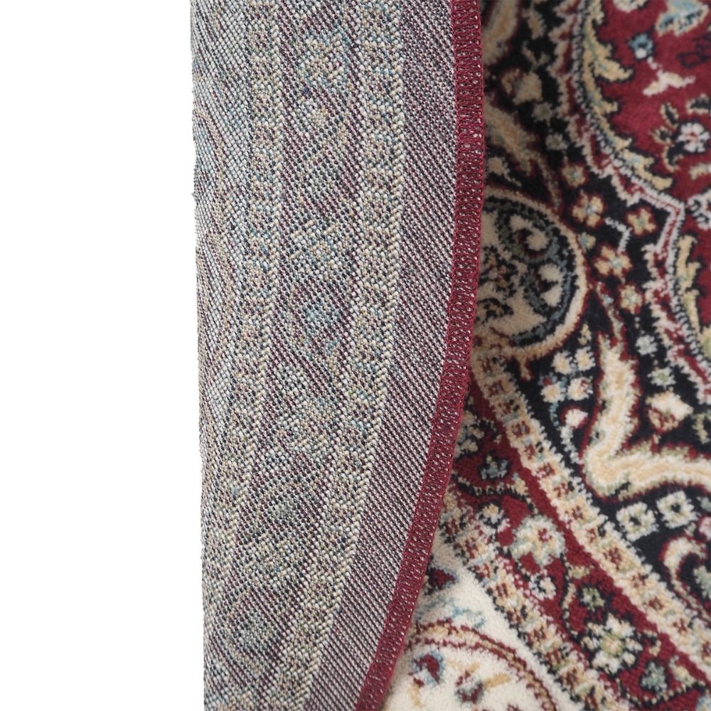 Royal viscose rug - red