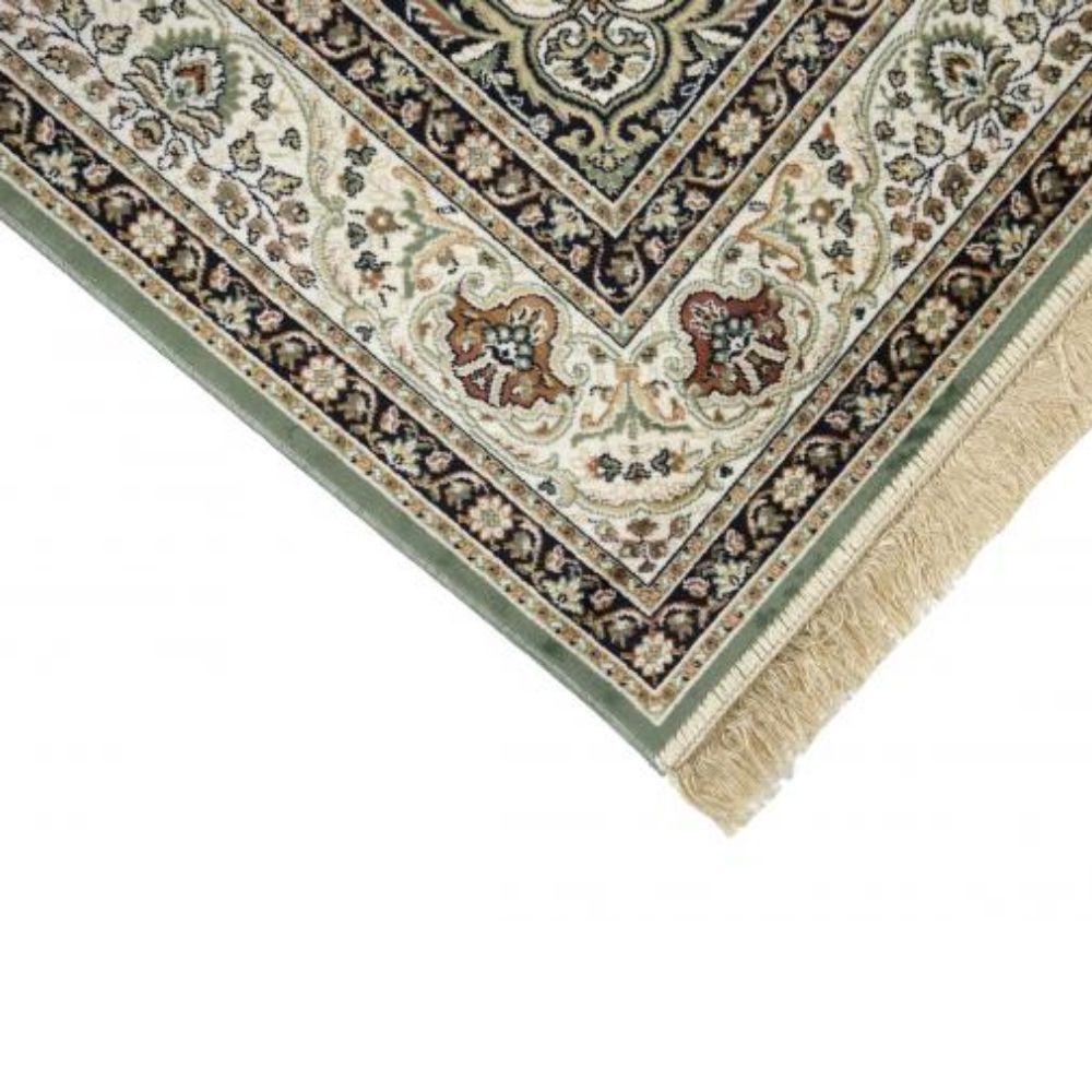 Royal viscose rug Roll - green