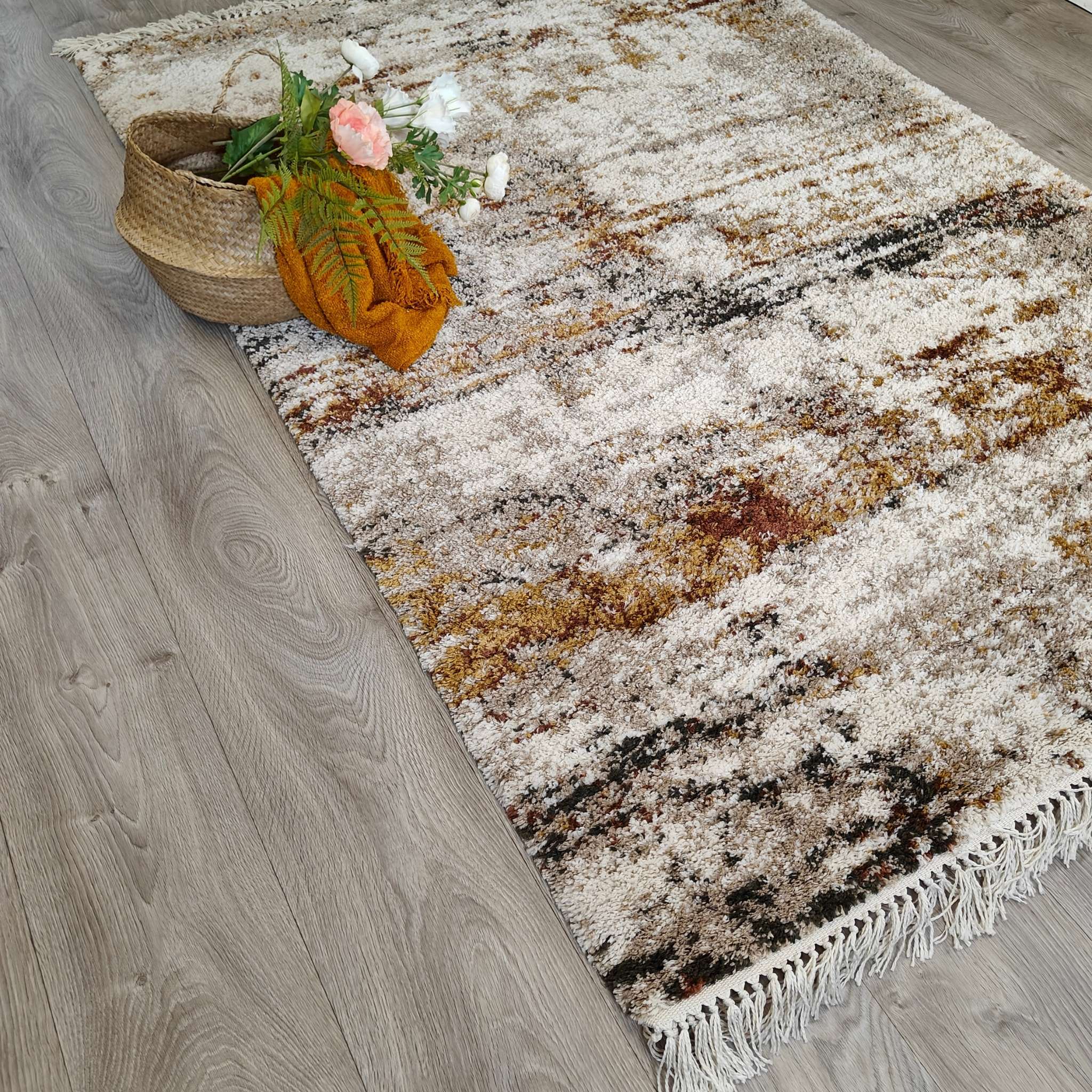 Sahara nukkamatto - värikäs