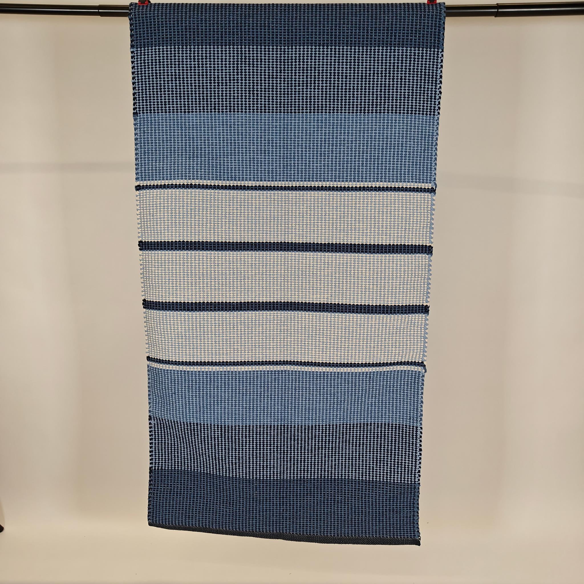 Siiri Cotton rug - blue