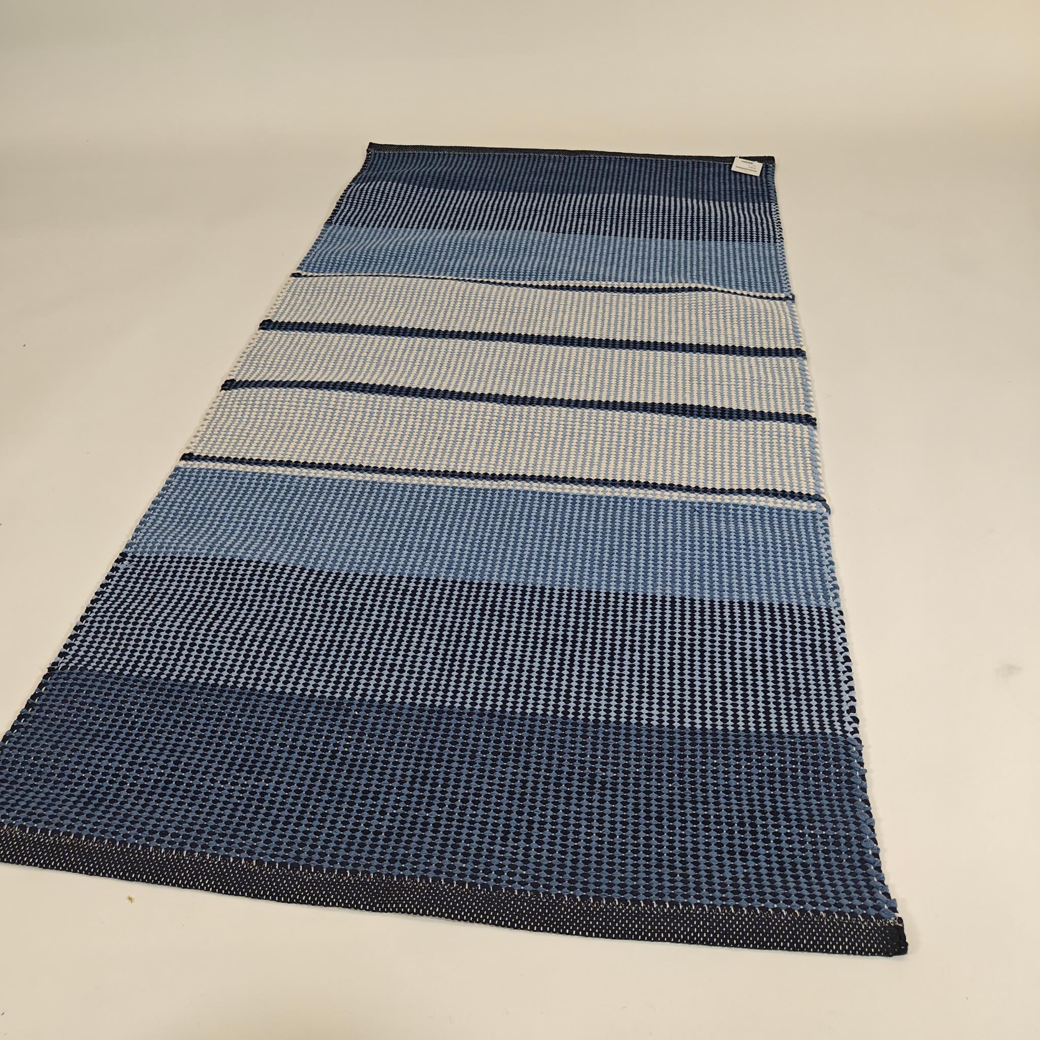 Siiri Cotton rug - blue