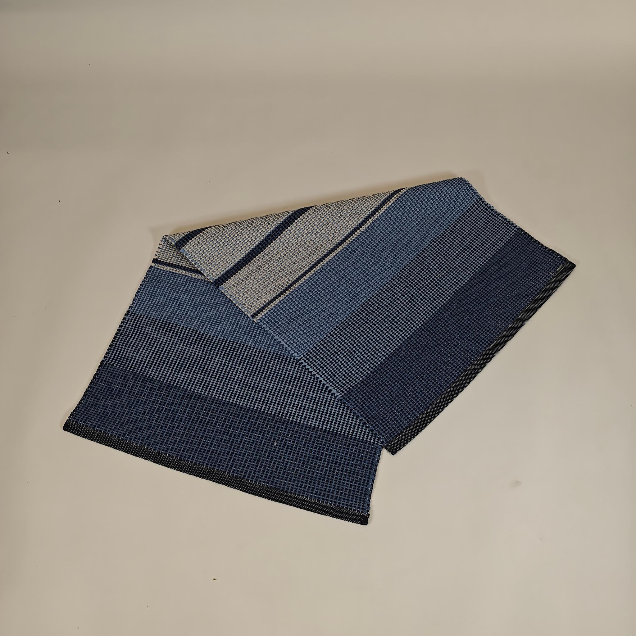 Siiri Cotton rug - blue