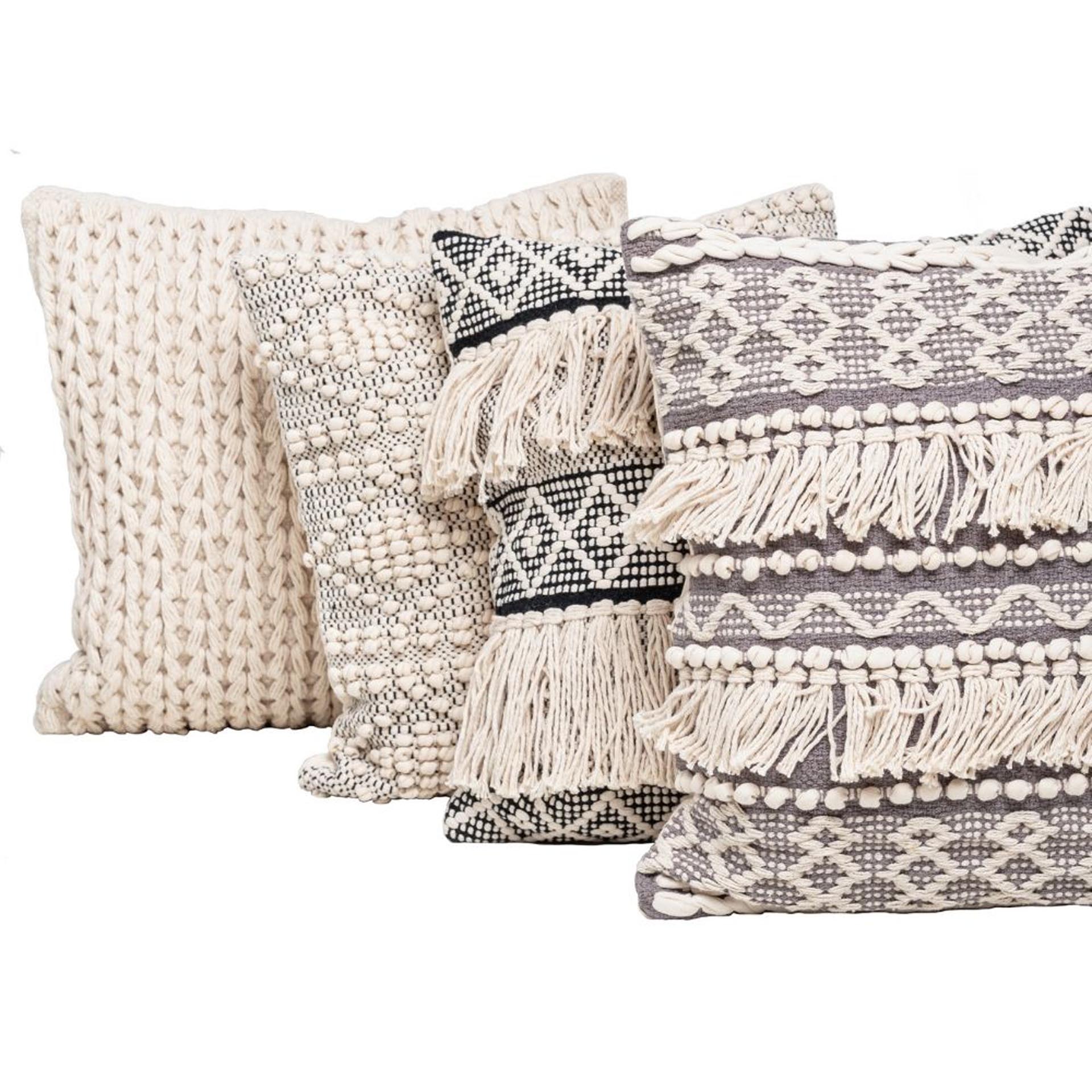 Sulo cushion - Natural white. (pampula)