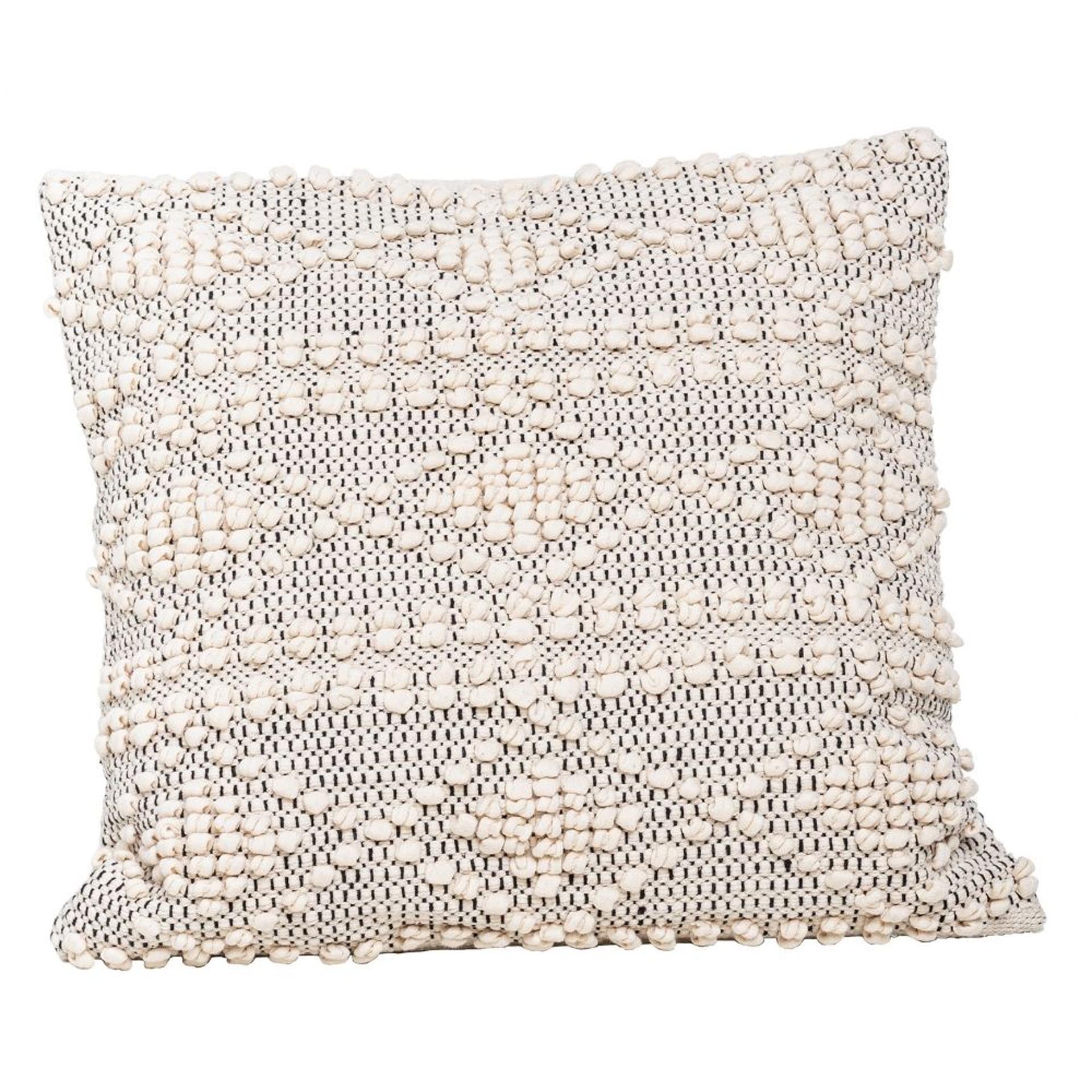 Sulo cushion - Natural white. (pampula)