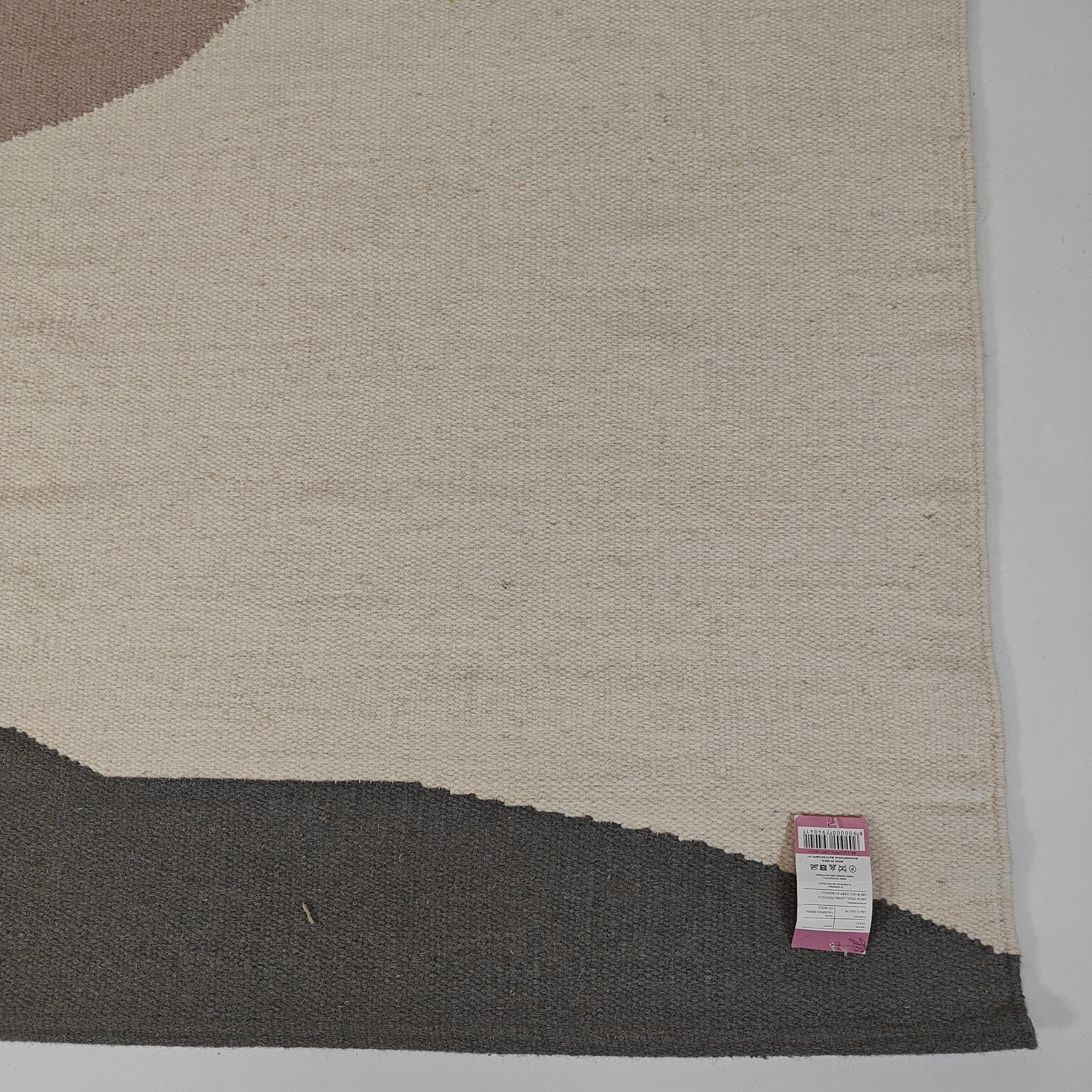 Tuuli Wool rug - white/pink