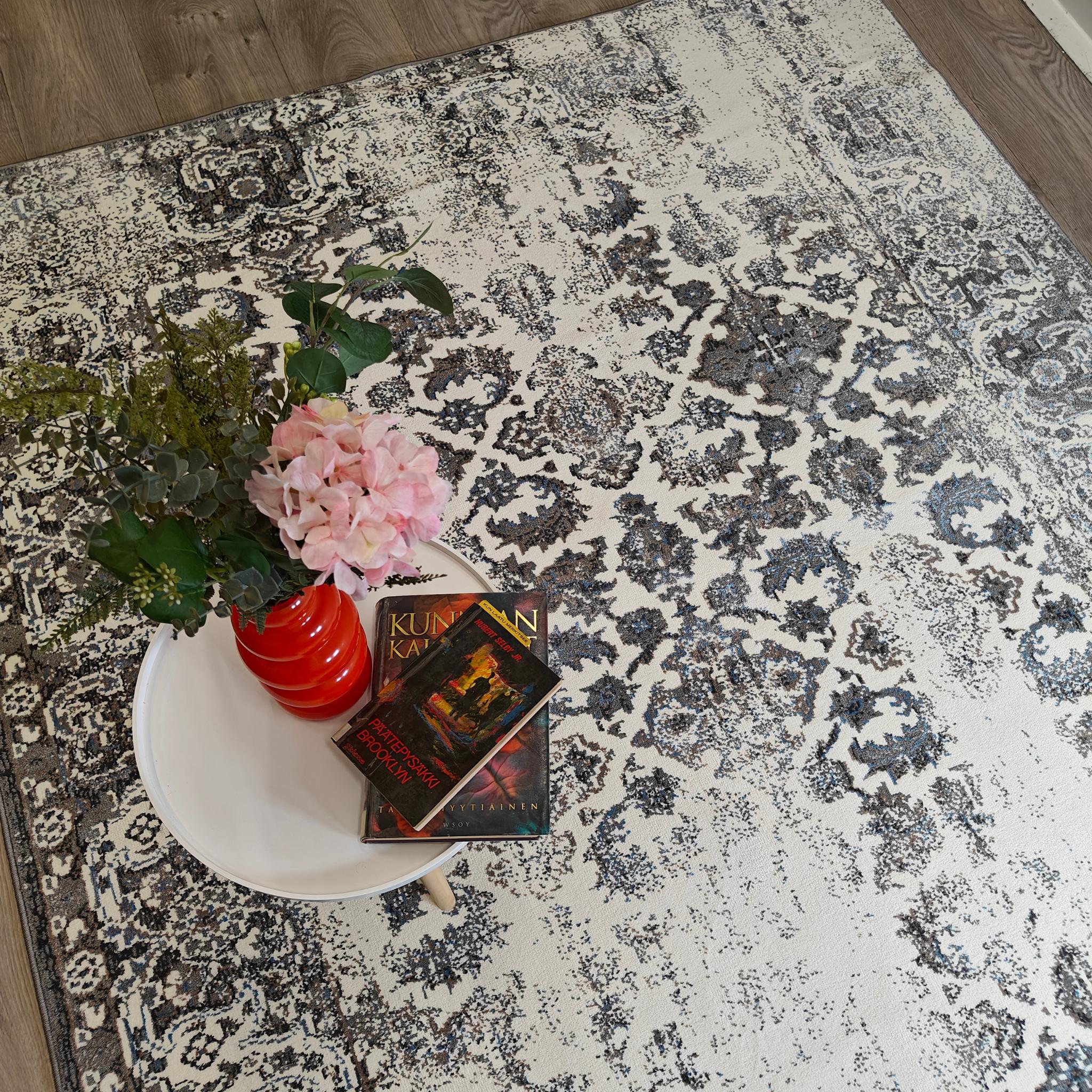 Varde low pile Rug - gray