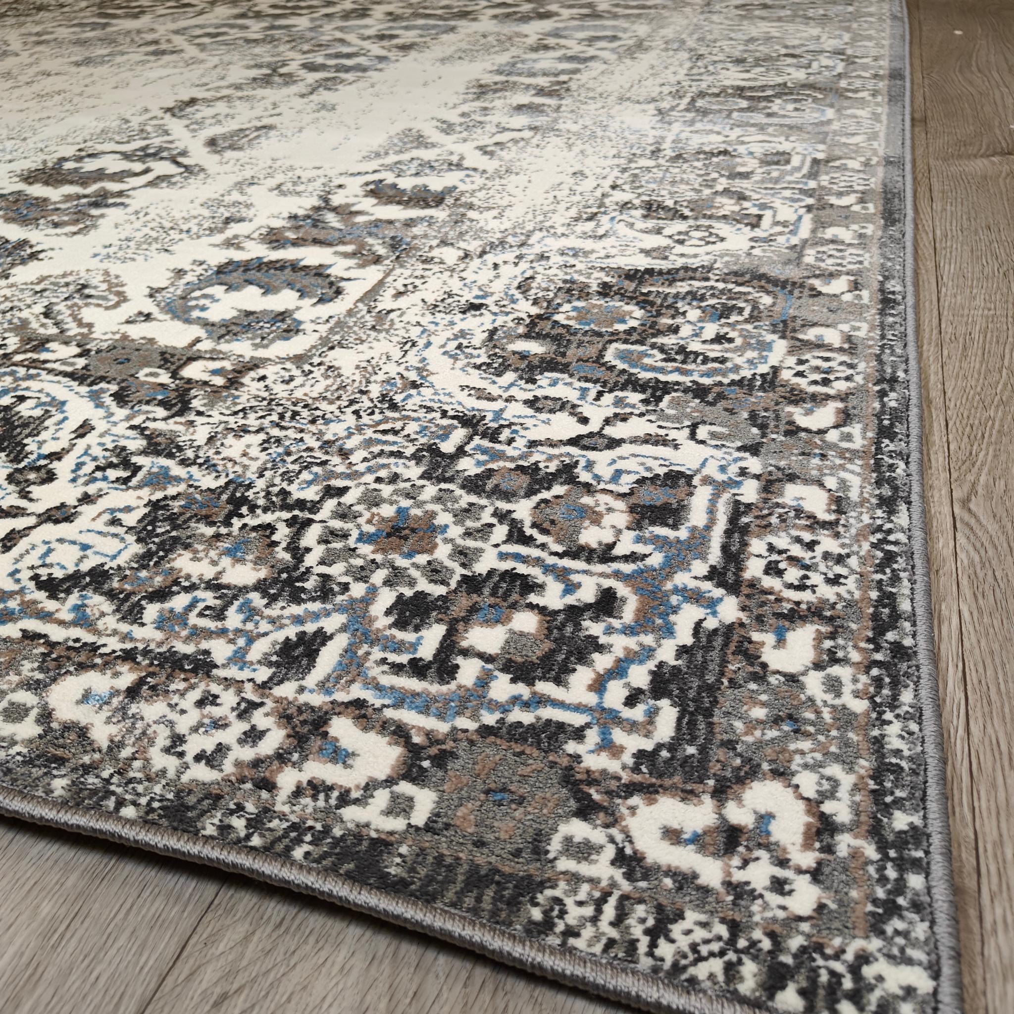 Varde low pile Rug - gray