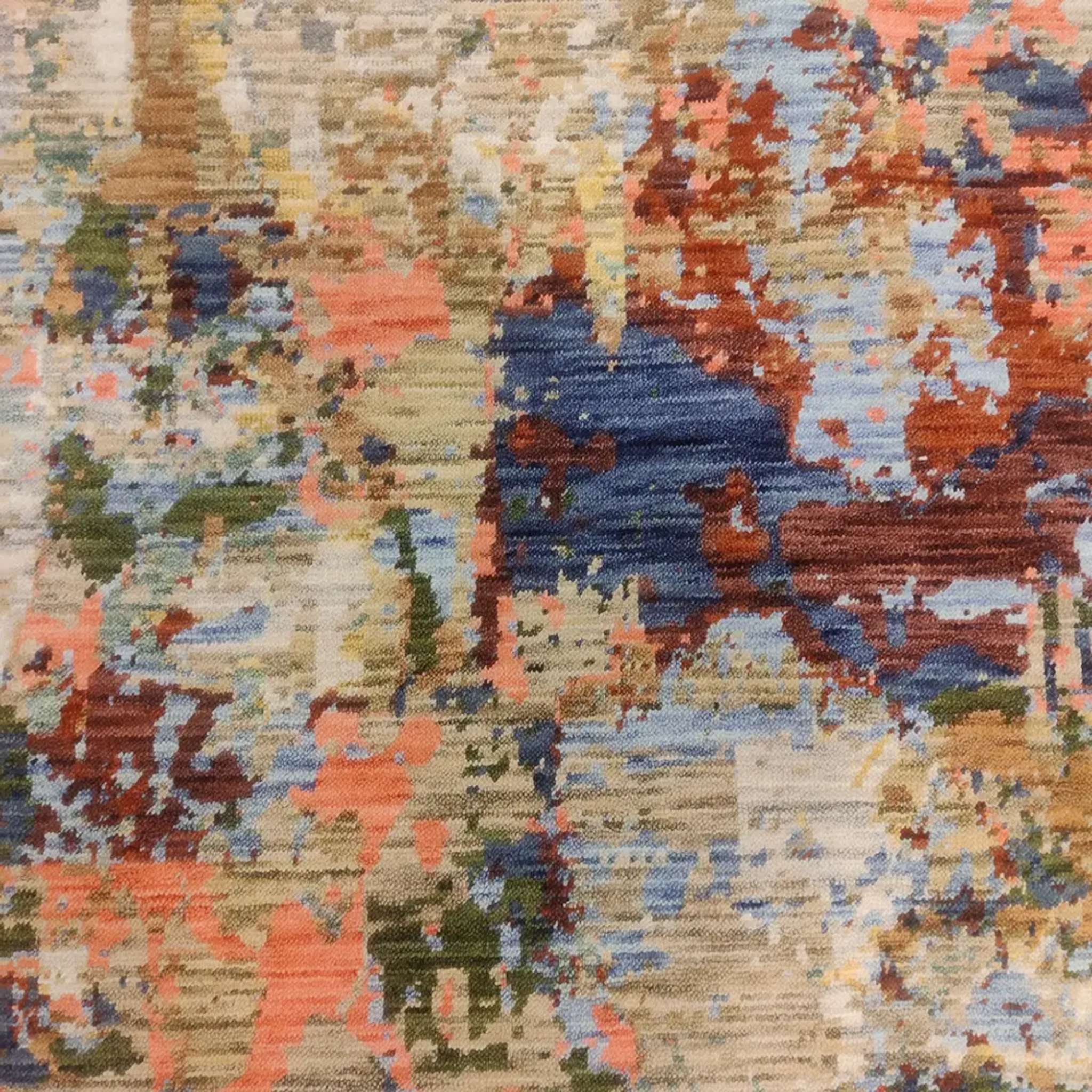 Venetsia villamatto - beige-värikäs