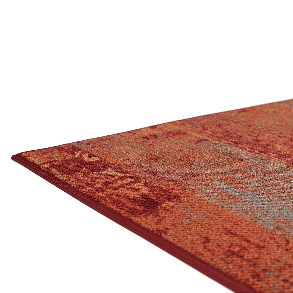 VM Carpet Rustiikki Rug, Custom Size - 14 red