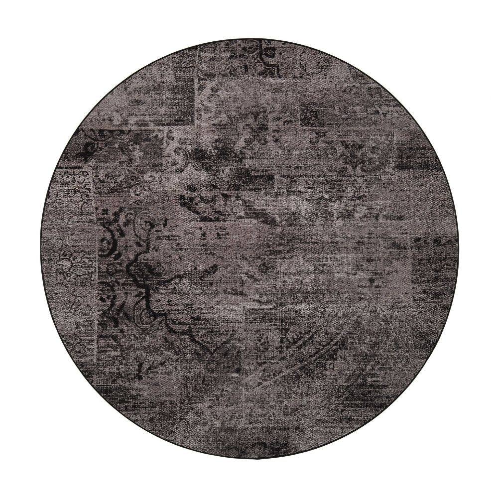 VM Carpet Rustiikki Rug, Custom Size - 98 black