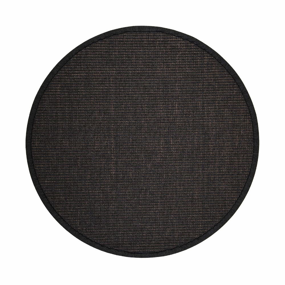 VM Carpet Tunturi Rug, Custom Size - 79 black