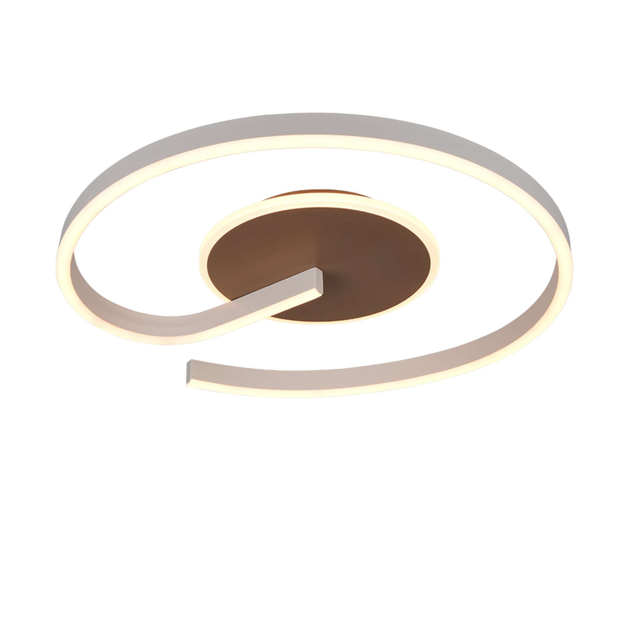 TRIO Calle LED kattovalaisin - kahvi