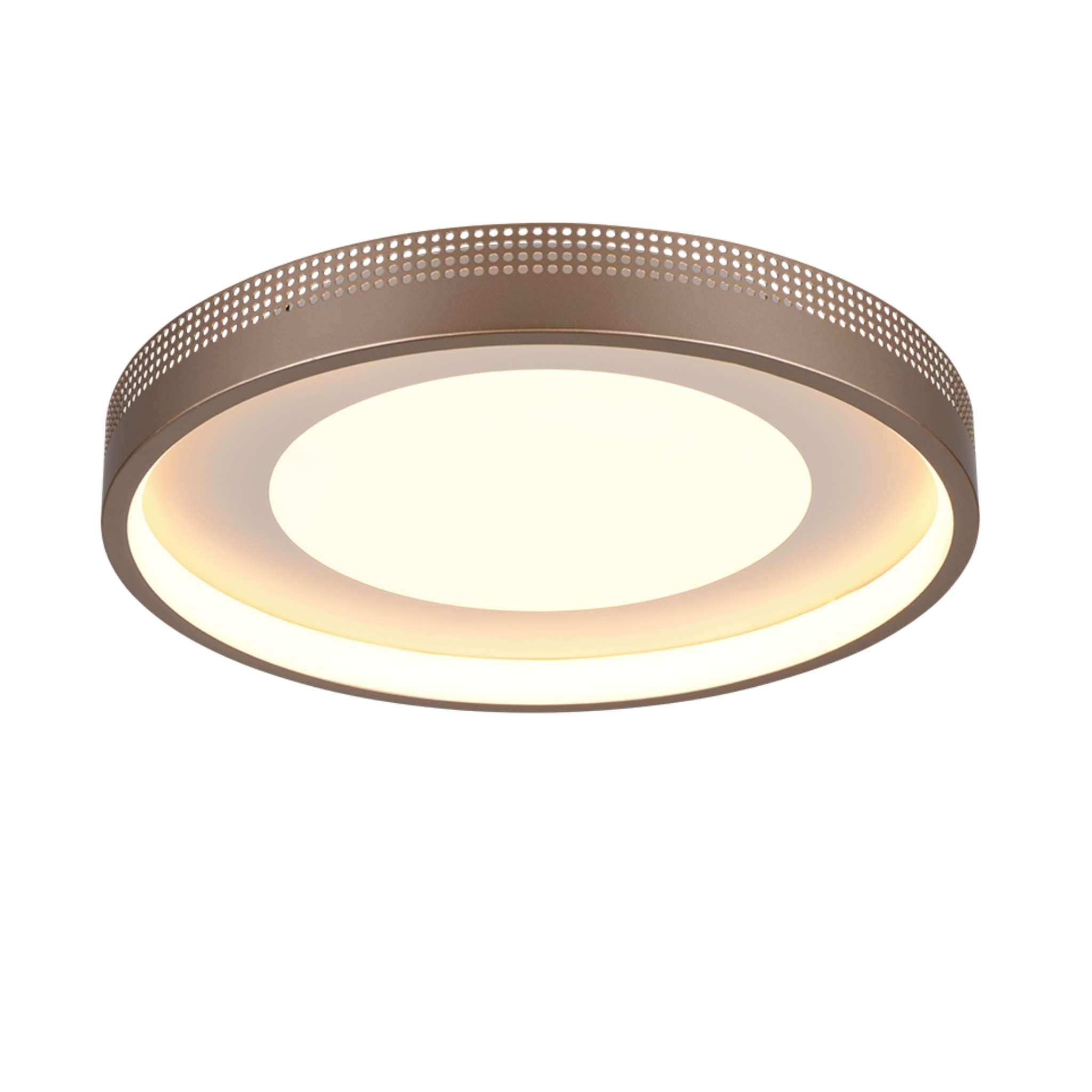 TRIO Solea LED kattovalaisin 40 cm - kahvi