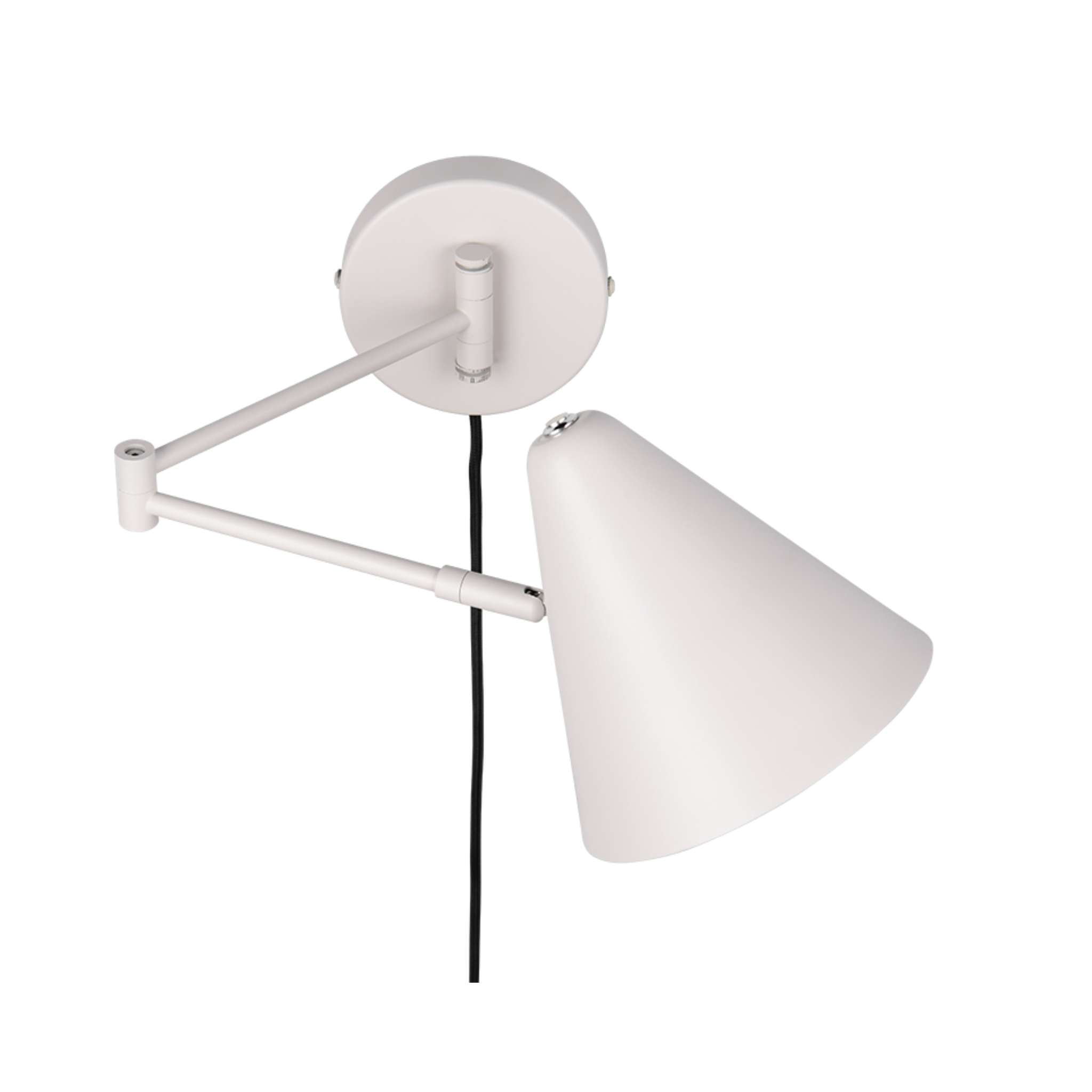 TRIO Cosima seinävalaisin E14 - lämmin harmaa