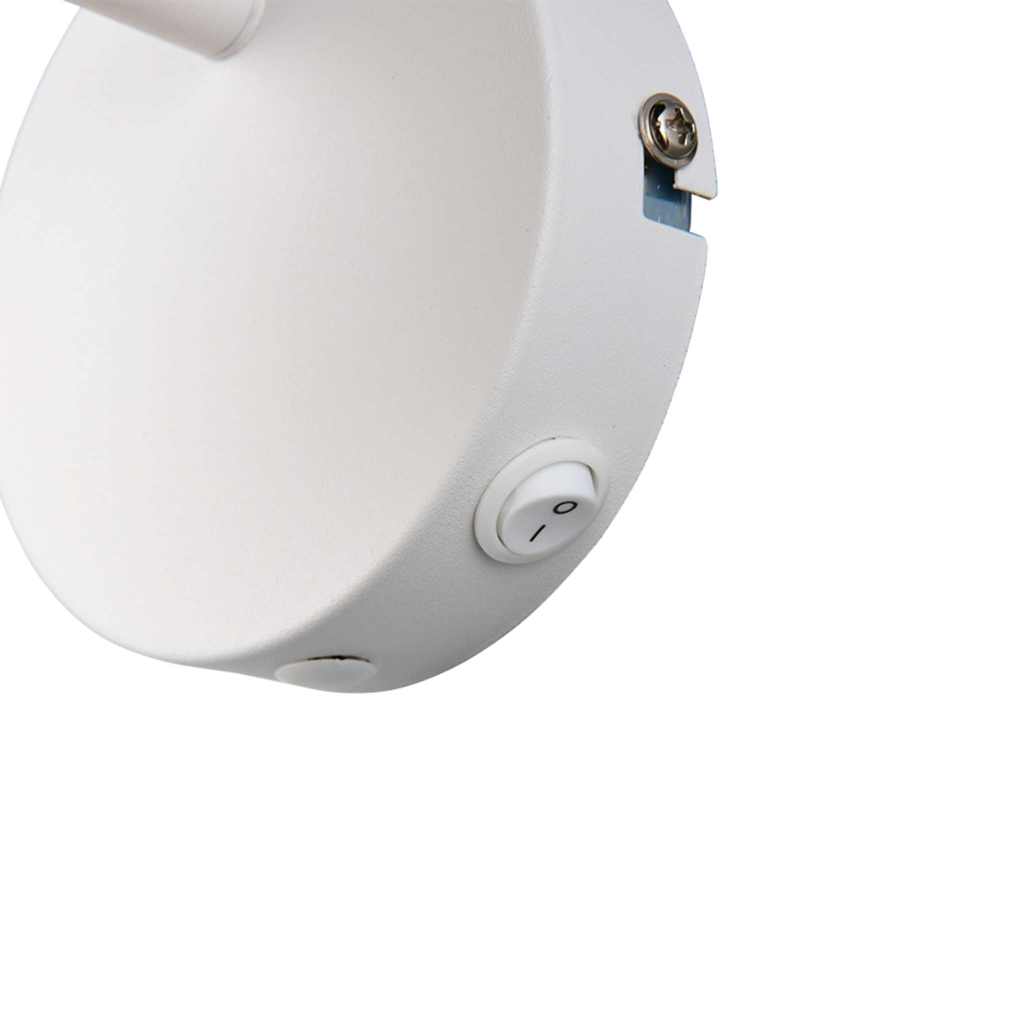 TRIO Calvi spotlight 1-piece E14 - matte white/natural color