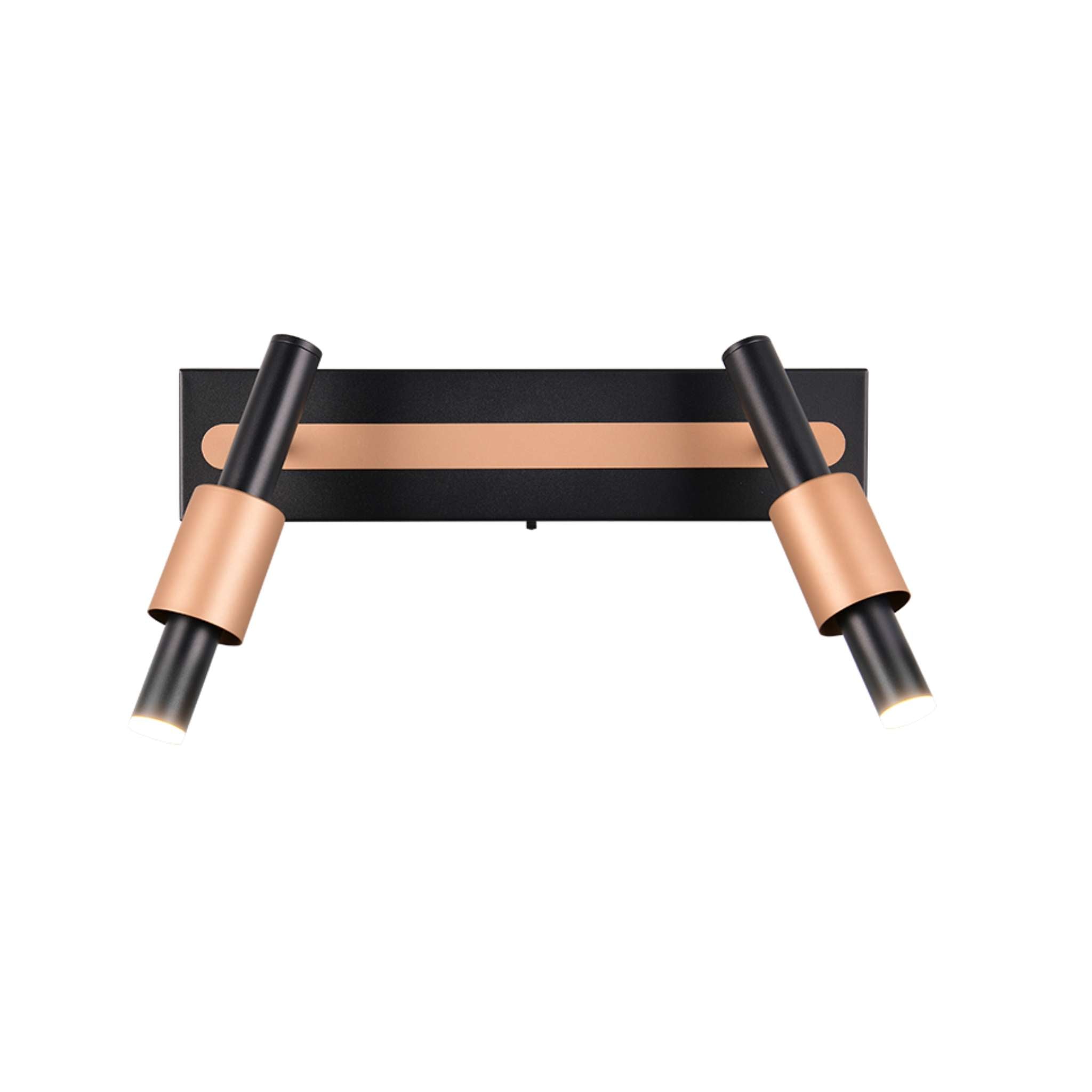 TRIO Ikaris LED spotti 2-os - mattamusta/kahvi