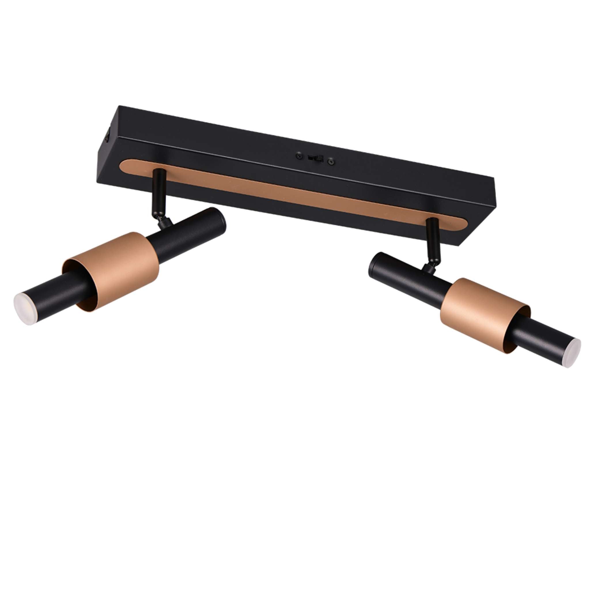 TRIO Ikaris LED spotti 2-os - mattamusta/kahvi