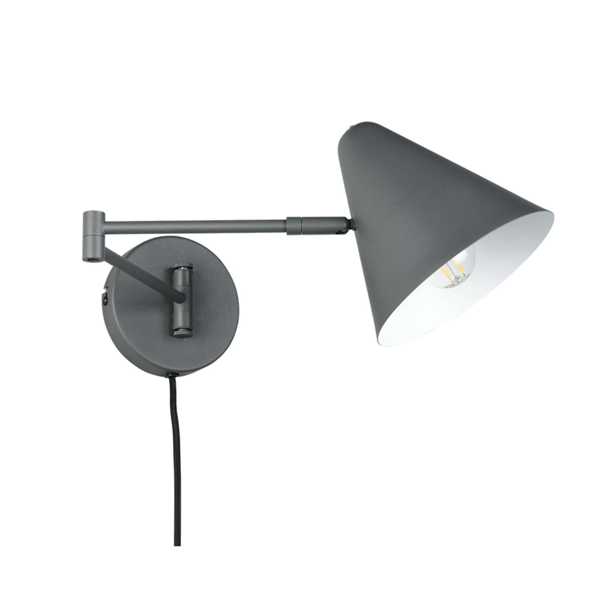 TRIO Cosima seinävalaisin E14 - antrasiitti