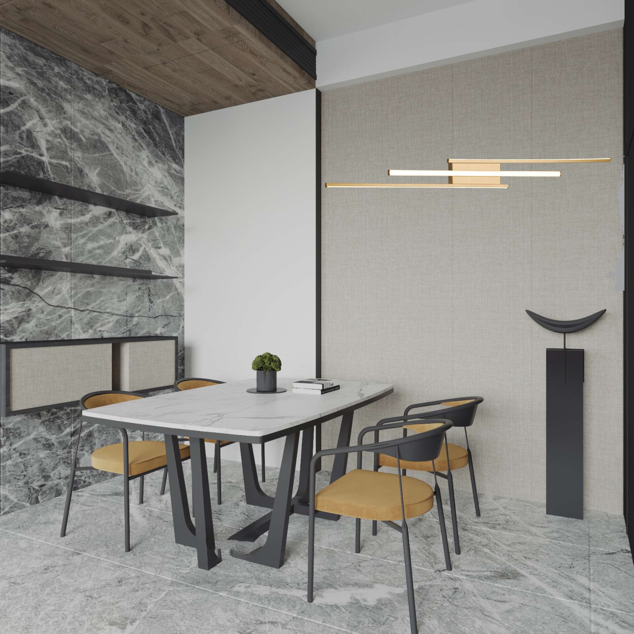 Amaroo 639603-09 - LED-seinävalaisin - Kultamaalattu