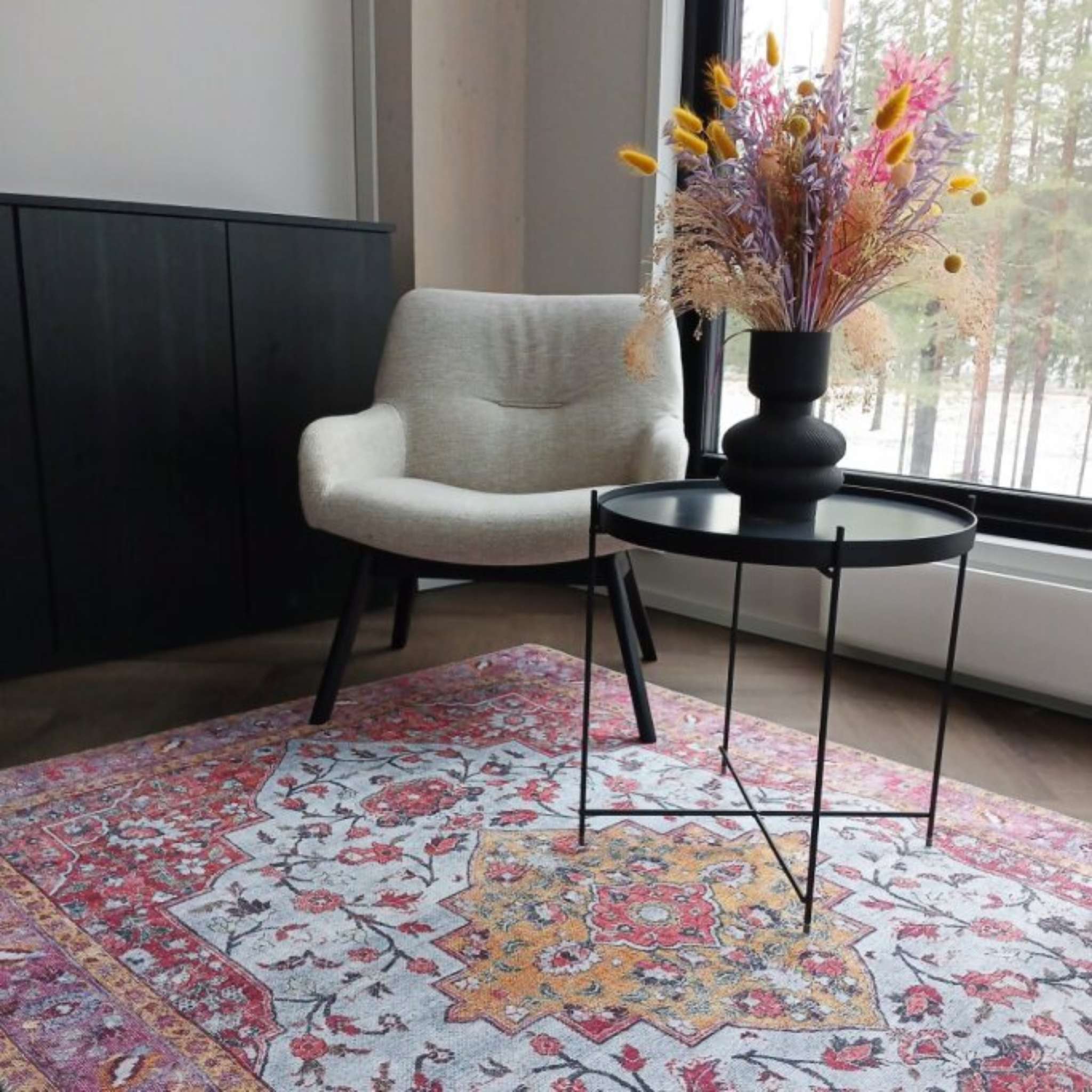 Aya itämainen matto - Punainen