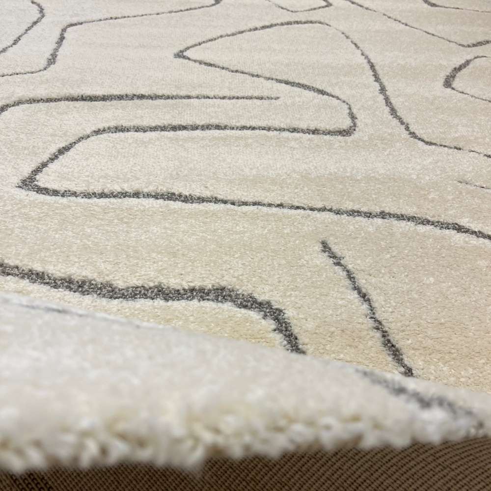 Cocoon lyhytnukkainen matto - valkoinen