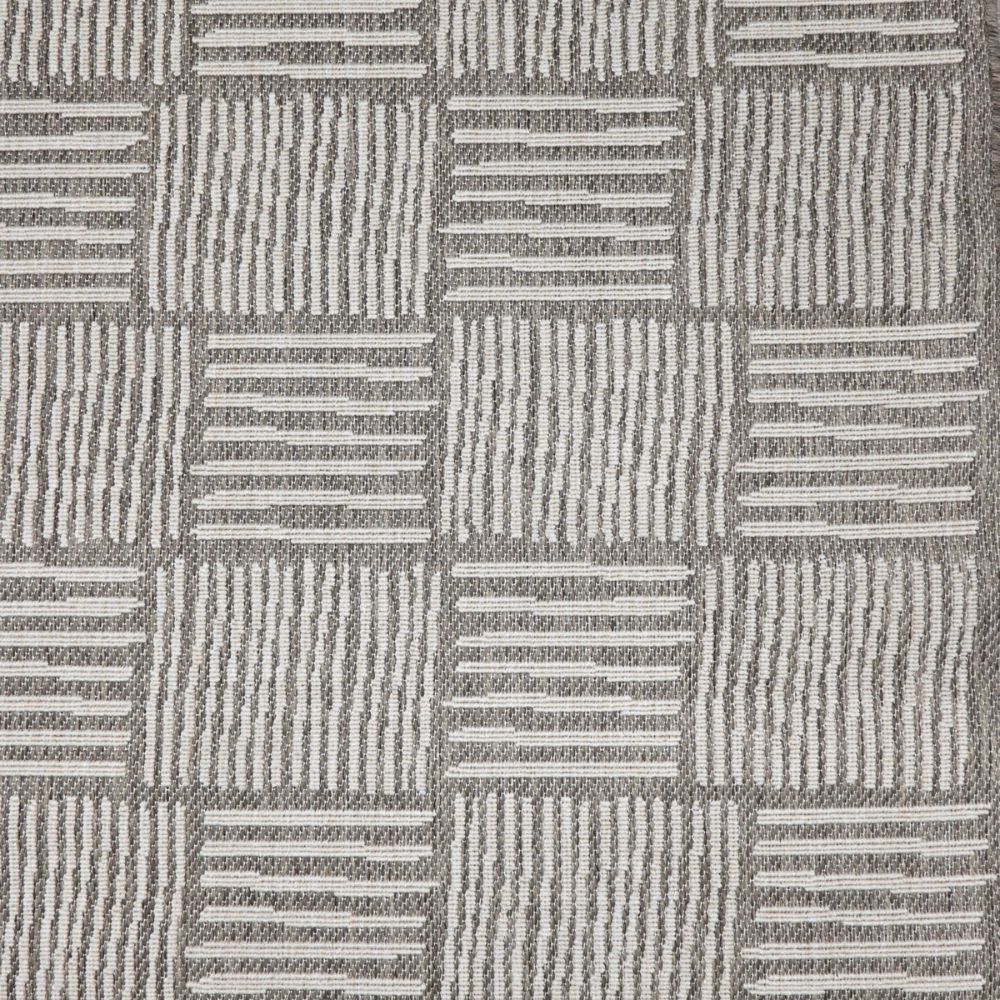 Cube sileäksi kudottu matto - ruskea
