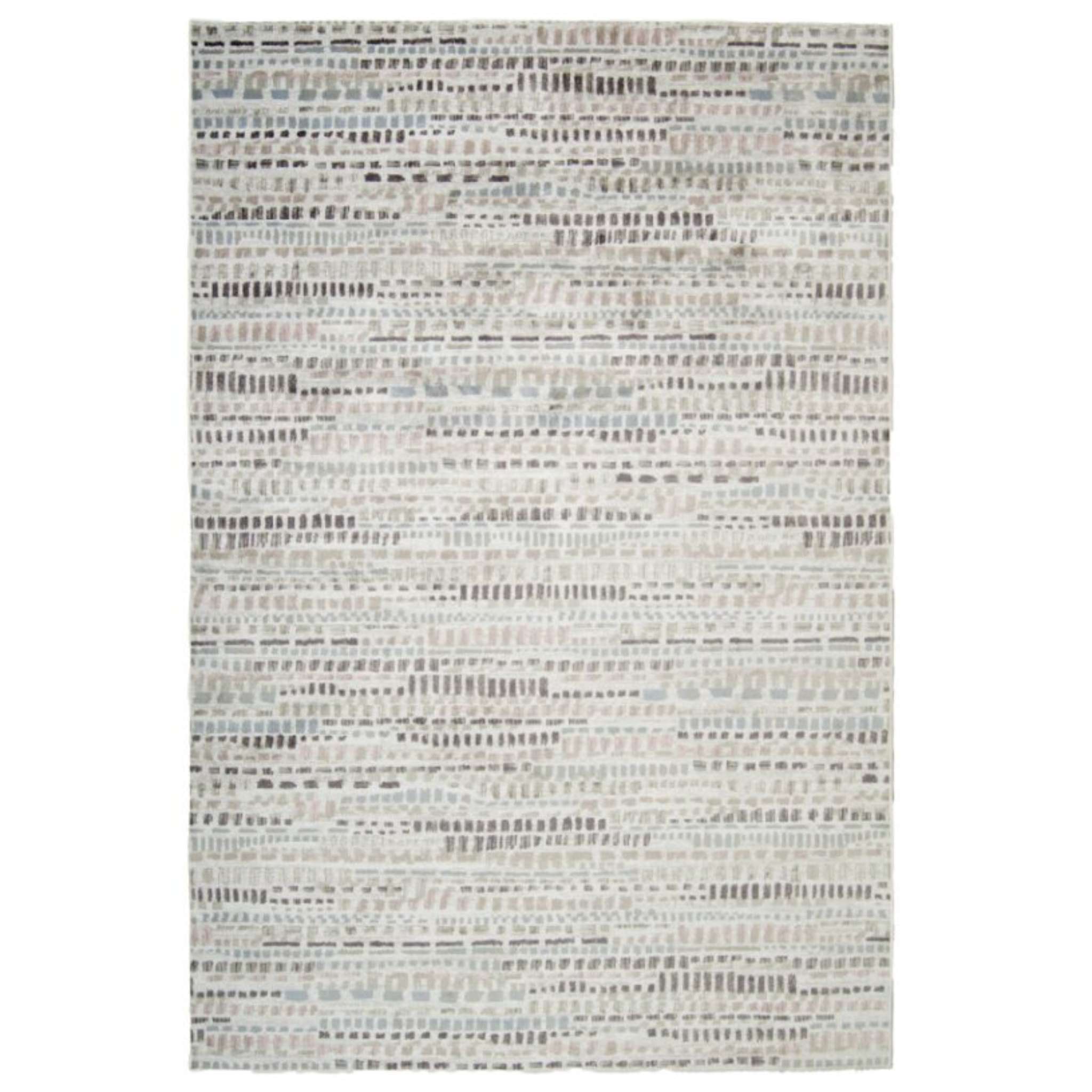 Dina viscose rug - multicolor