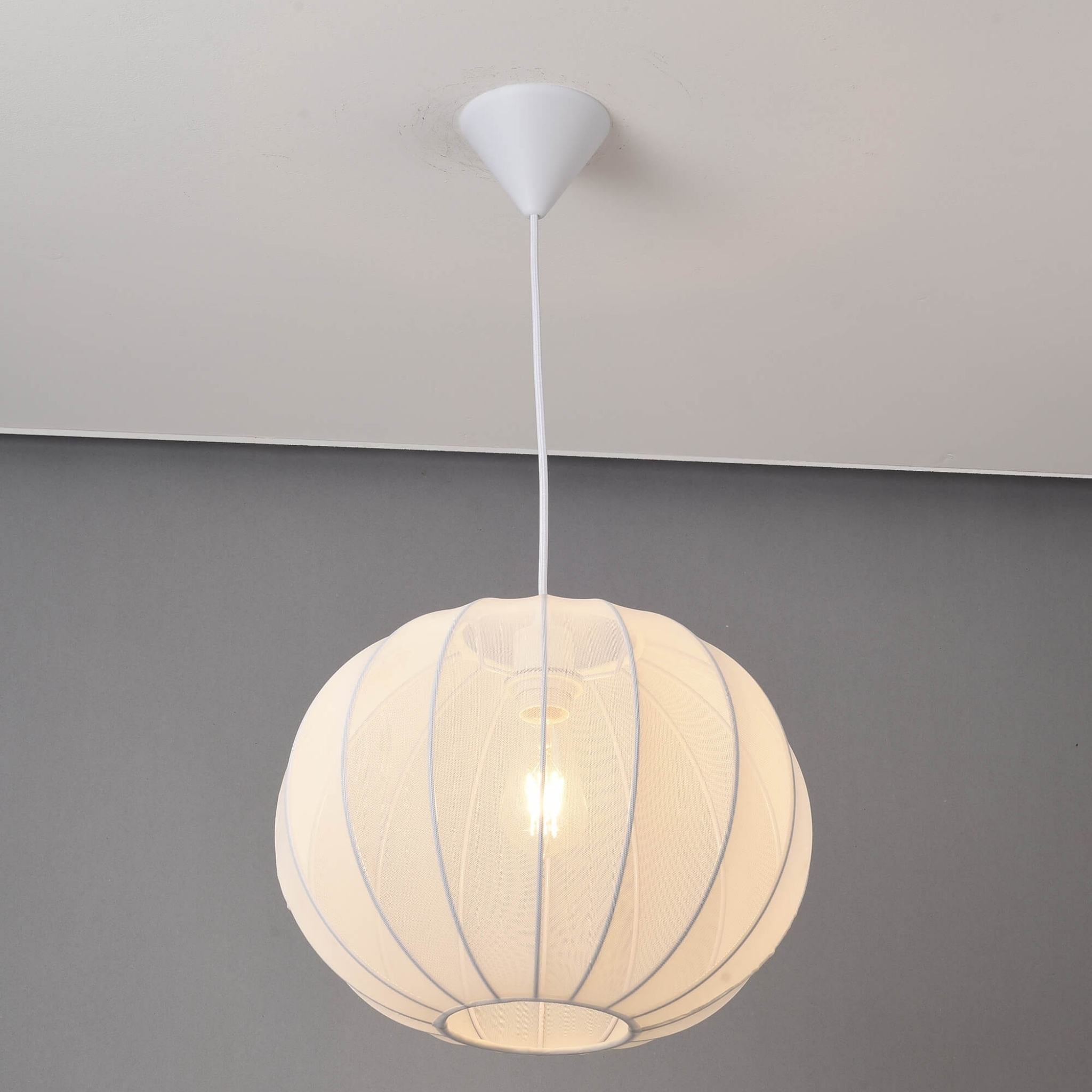 FocusLight Elara - Riippuvalaisin - Valkoinen - Ø40 cm