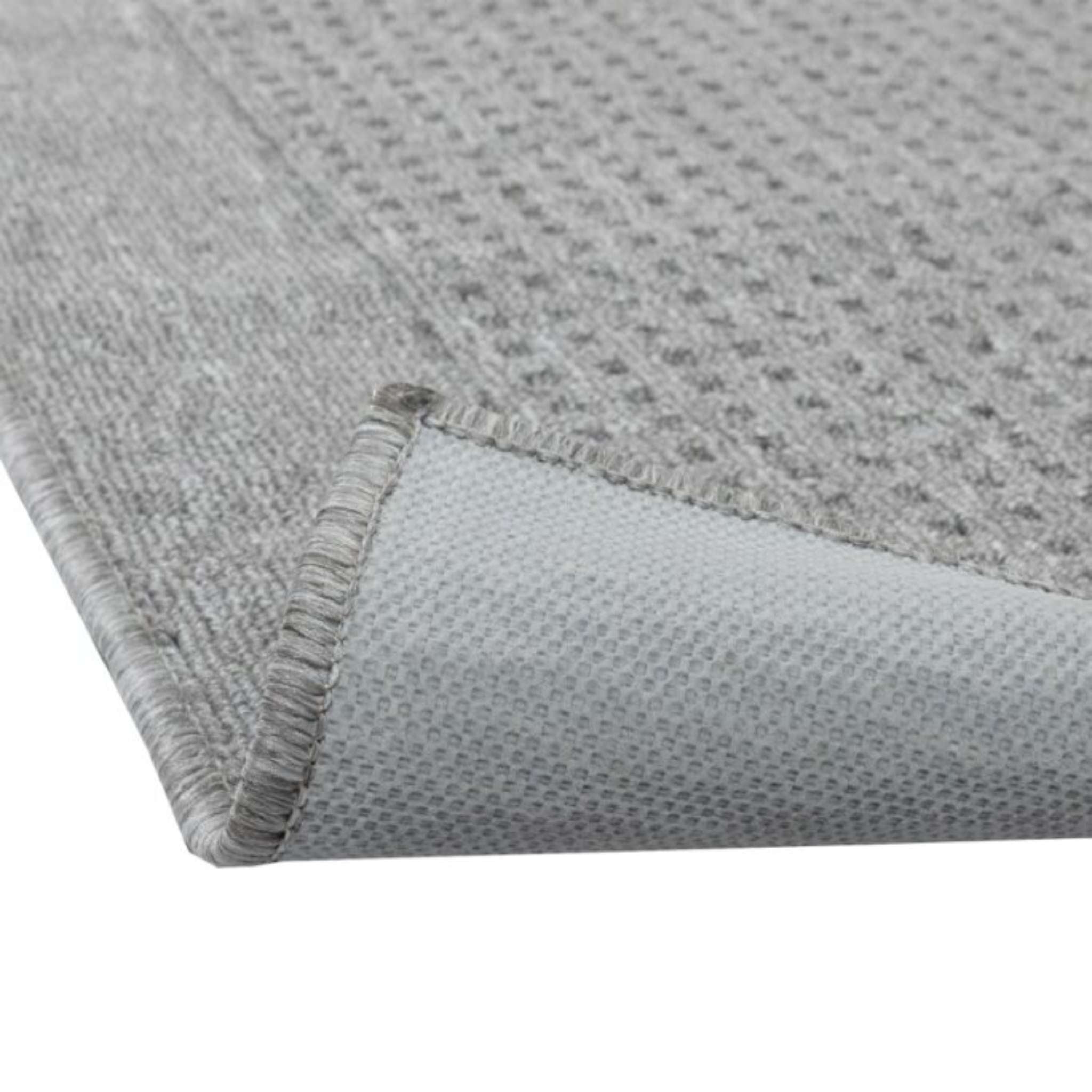 Fanni kumipohjainen matto - Vaaleanharmaa