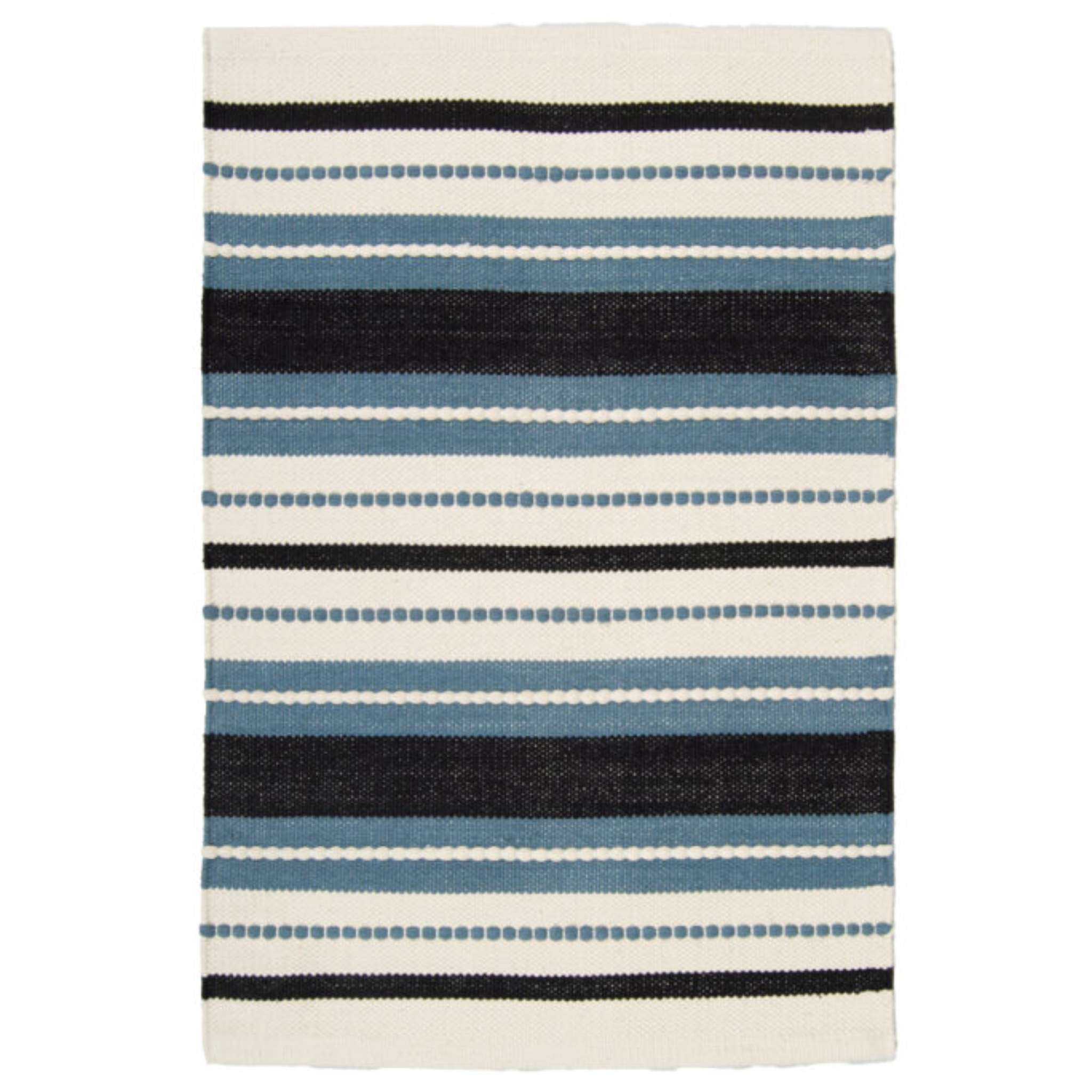 Heinävesi puuvillamatto - Sininen